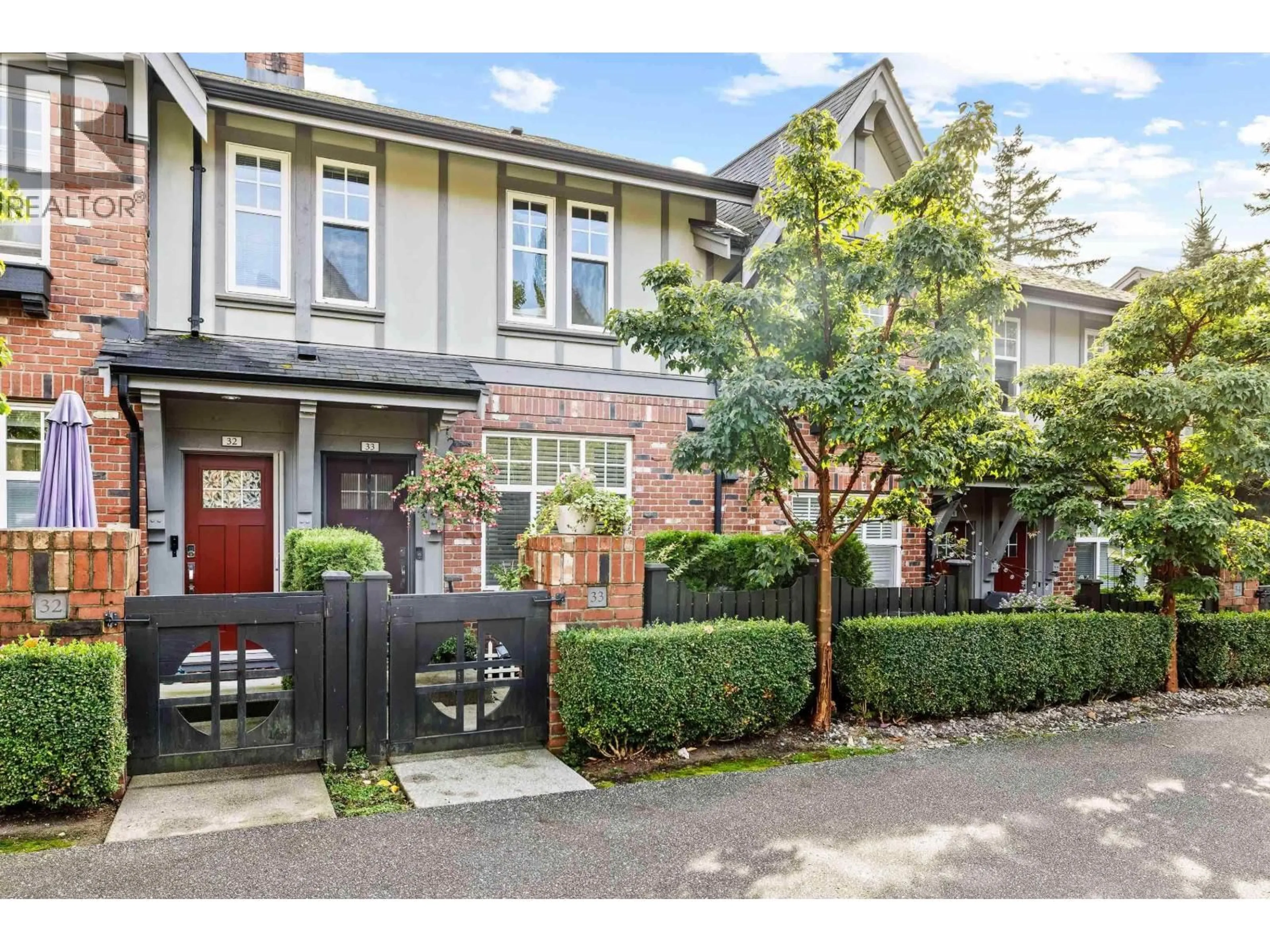 Home with brick exterior material, street for 33 - 1320 RILEY STREET, Coquitlam British Columbia V3E0J4