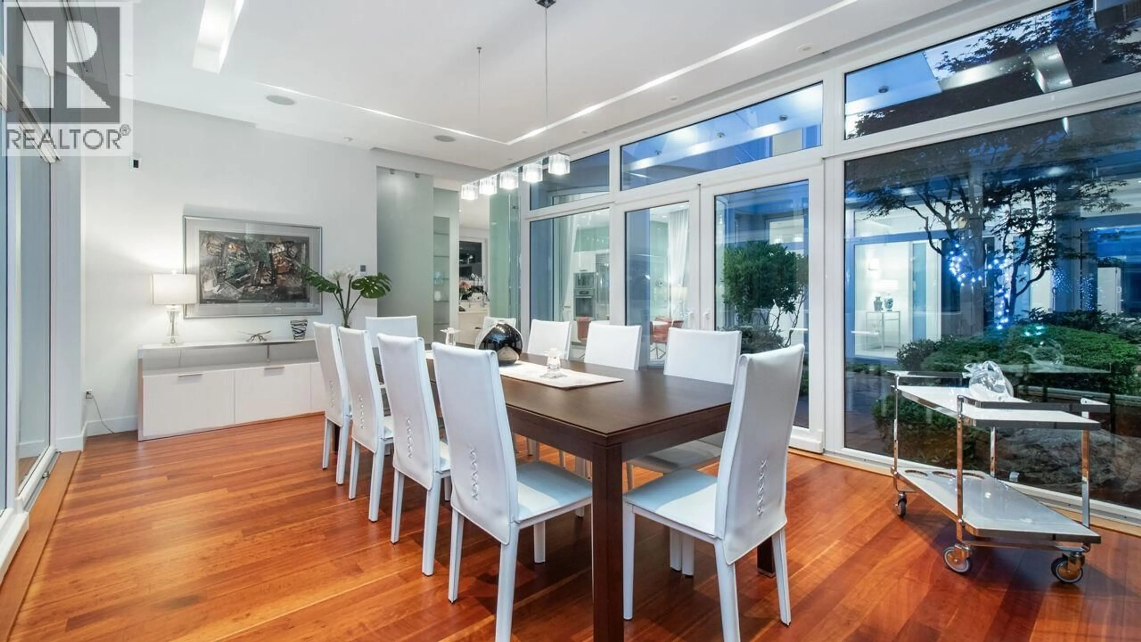 Dining room, wood/laminate floor for 7271 PETTS ROAD, Richmond British Columbia V7A1J9