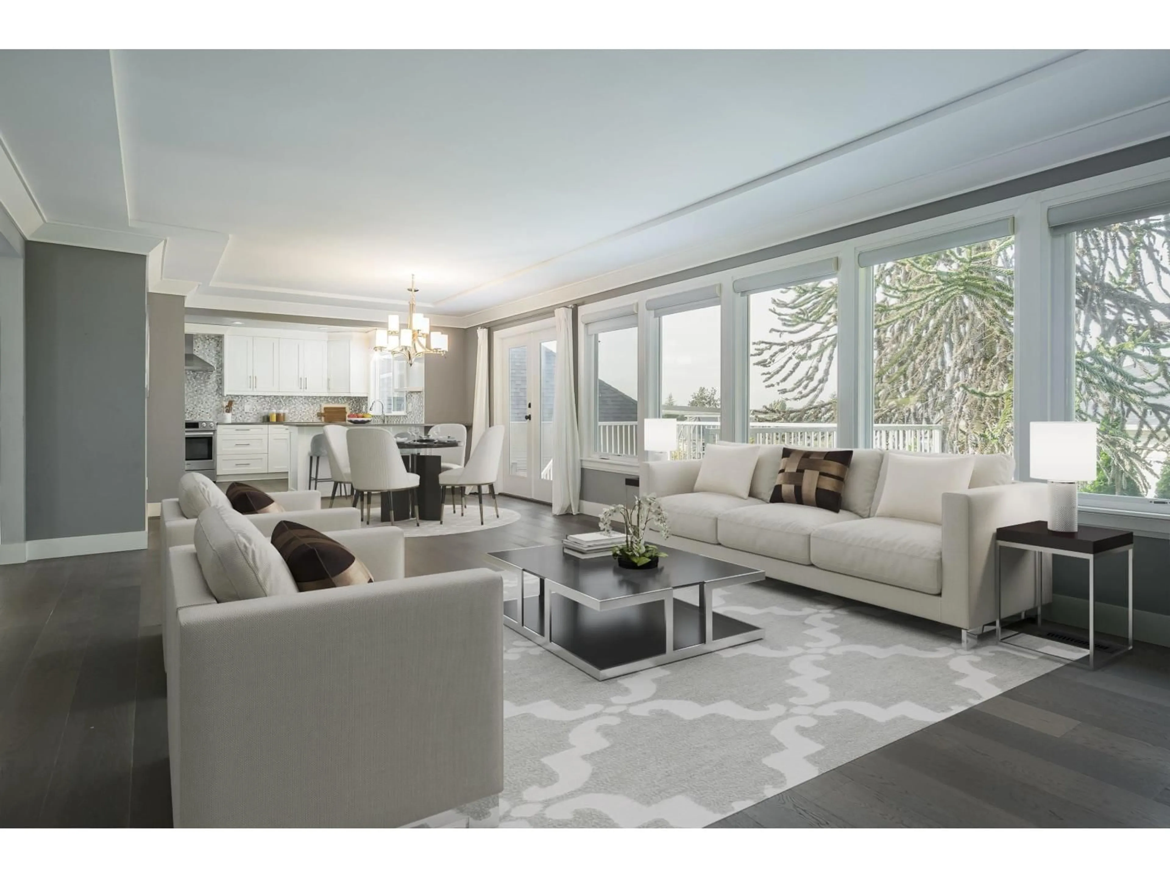 Living room with furniture, unknown for 21793 48A, Langley British Columbia V3A3P7