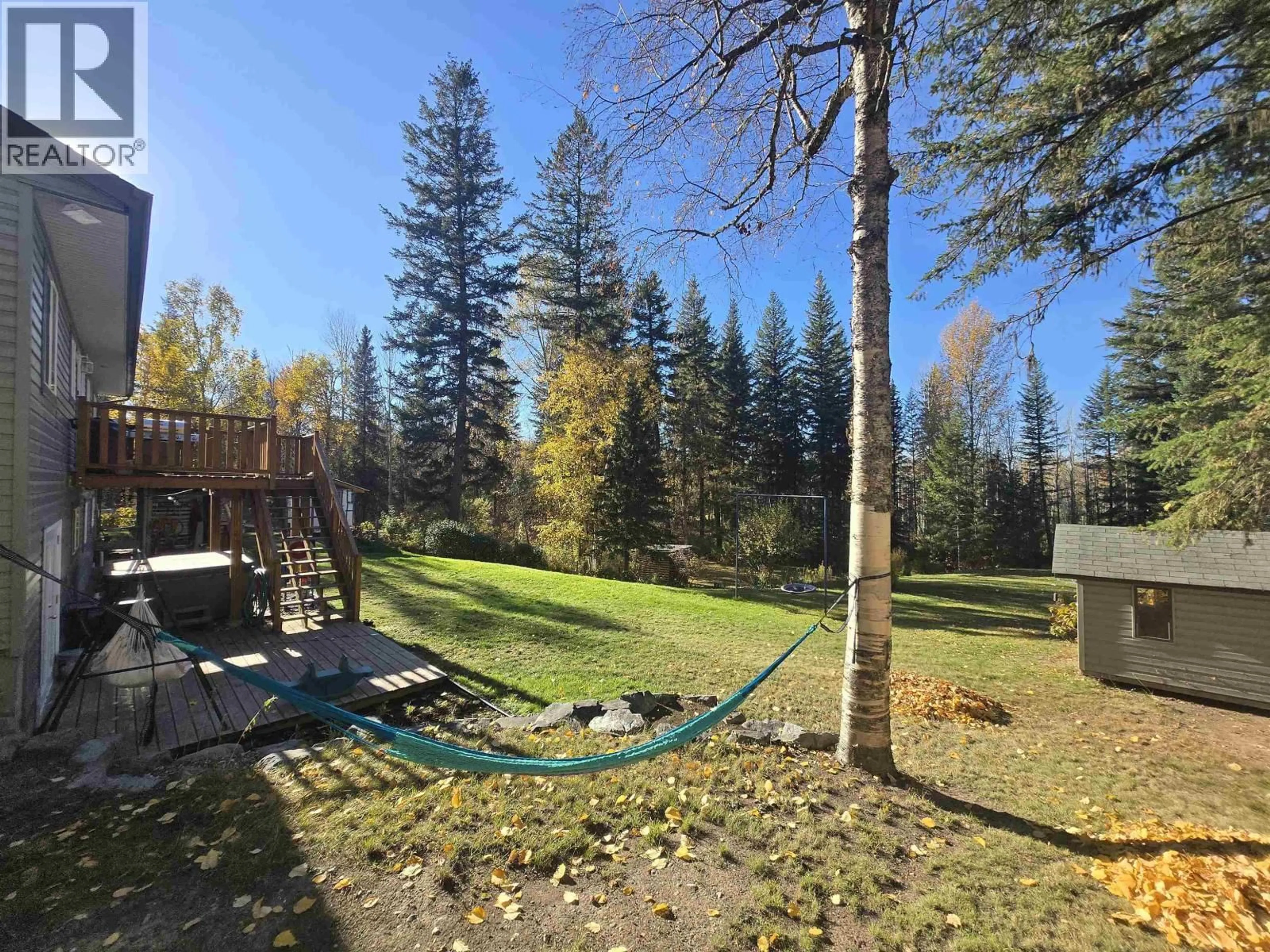 Patio, forest/trees view for 1361 OAK AVENUE, Quesnel British Columbia V2J5L4