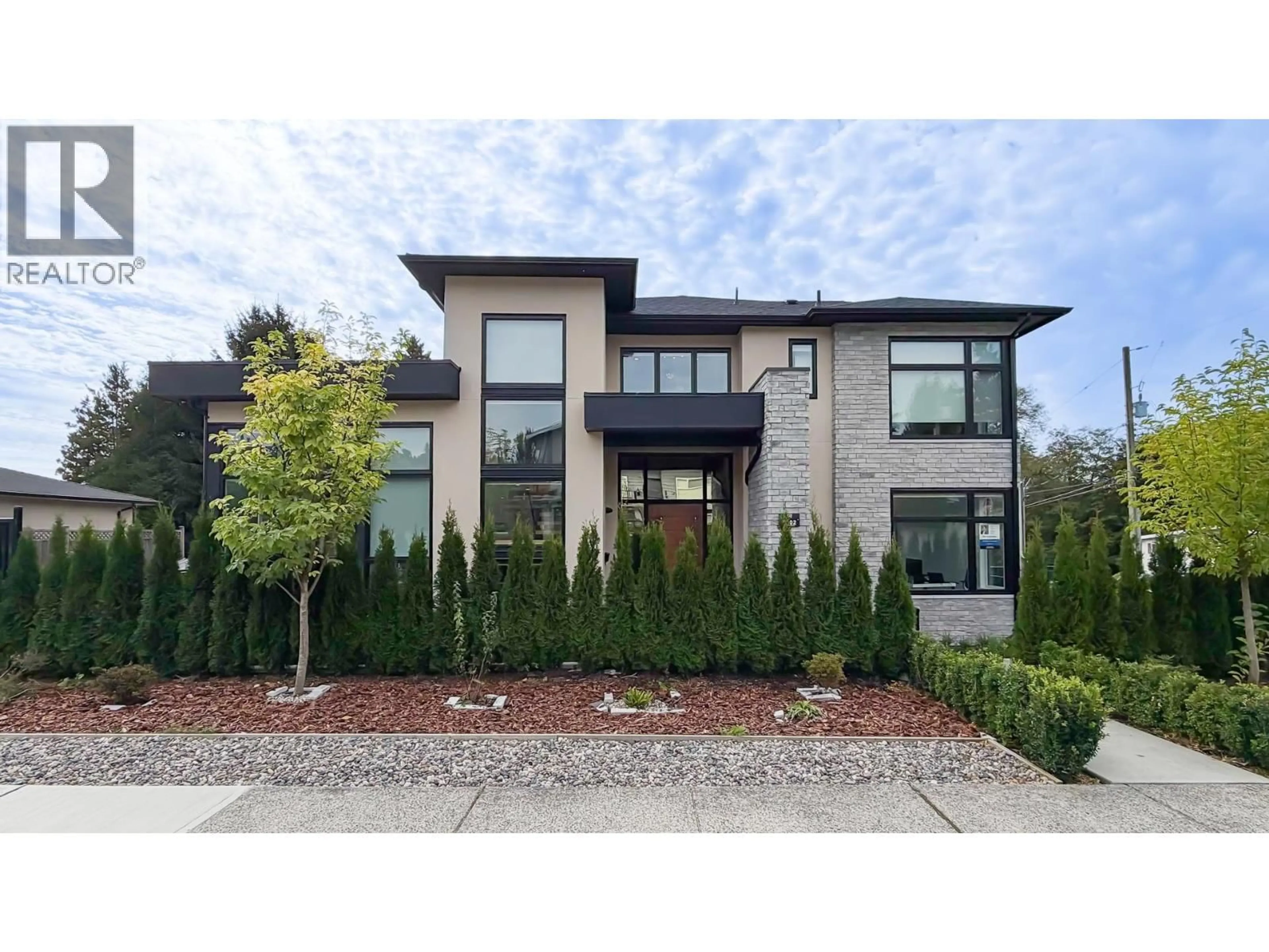 Home with brick exterior material, street for 5302 SPRINGDALE COURT, Burnaby British Columbia V5B2B4