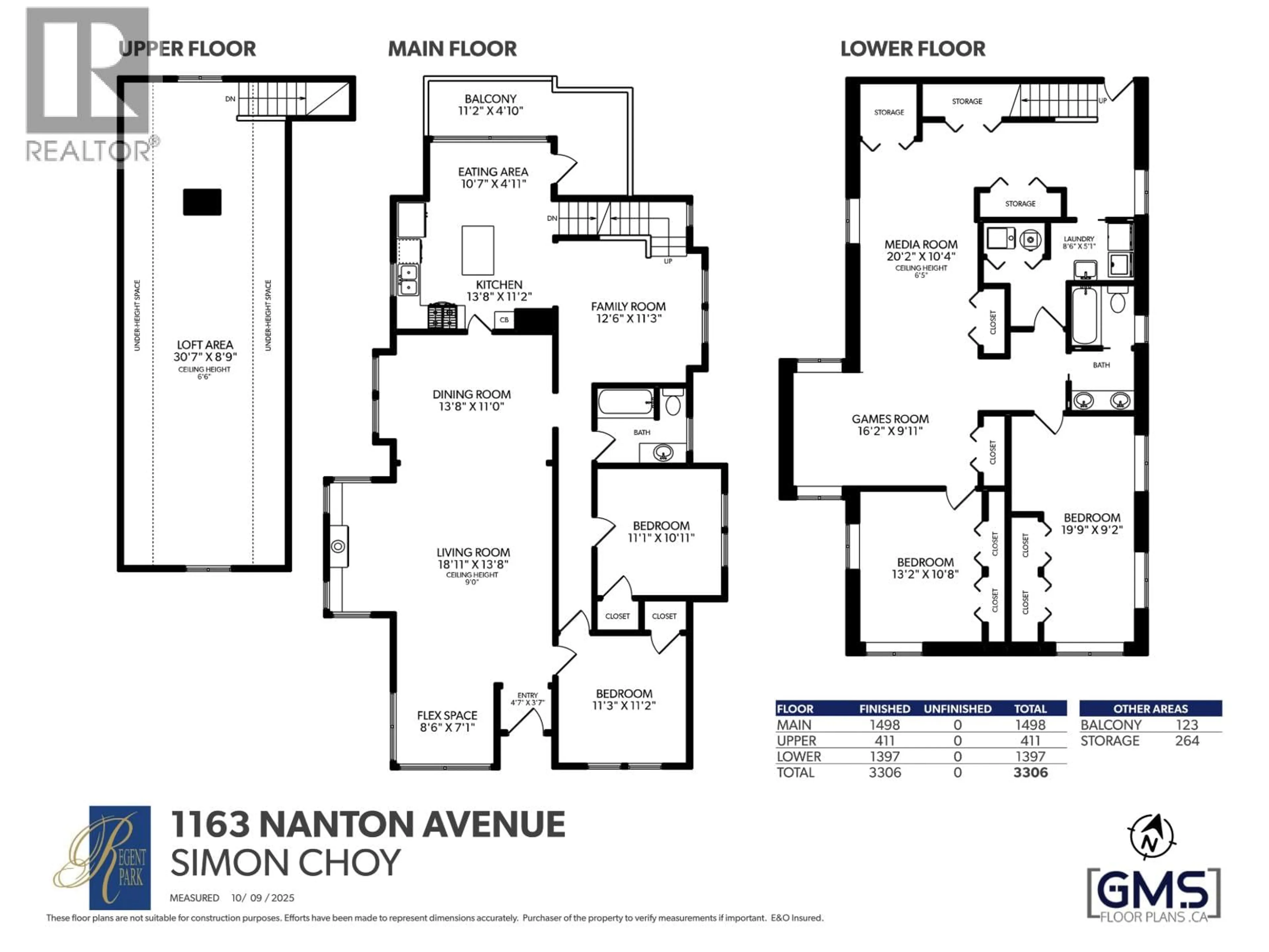 Floor plan for 1163 NANTON AVENUE, Vancouver British Columbia V6H2C4