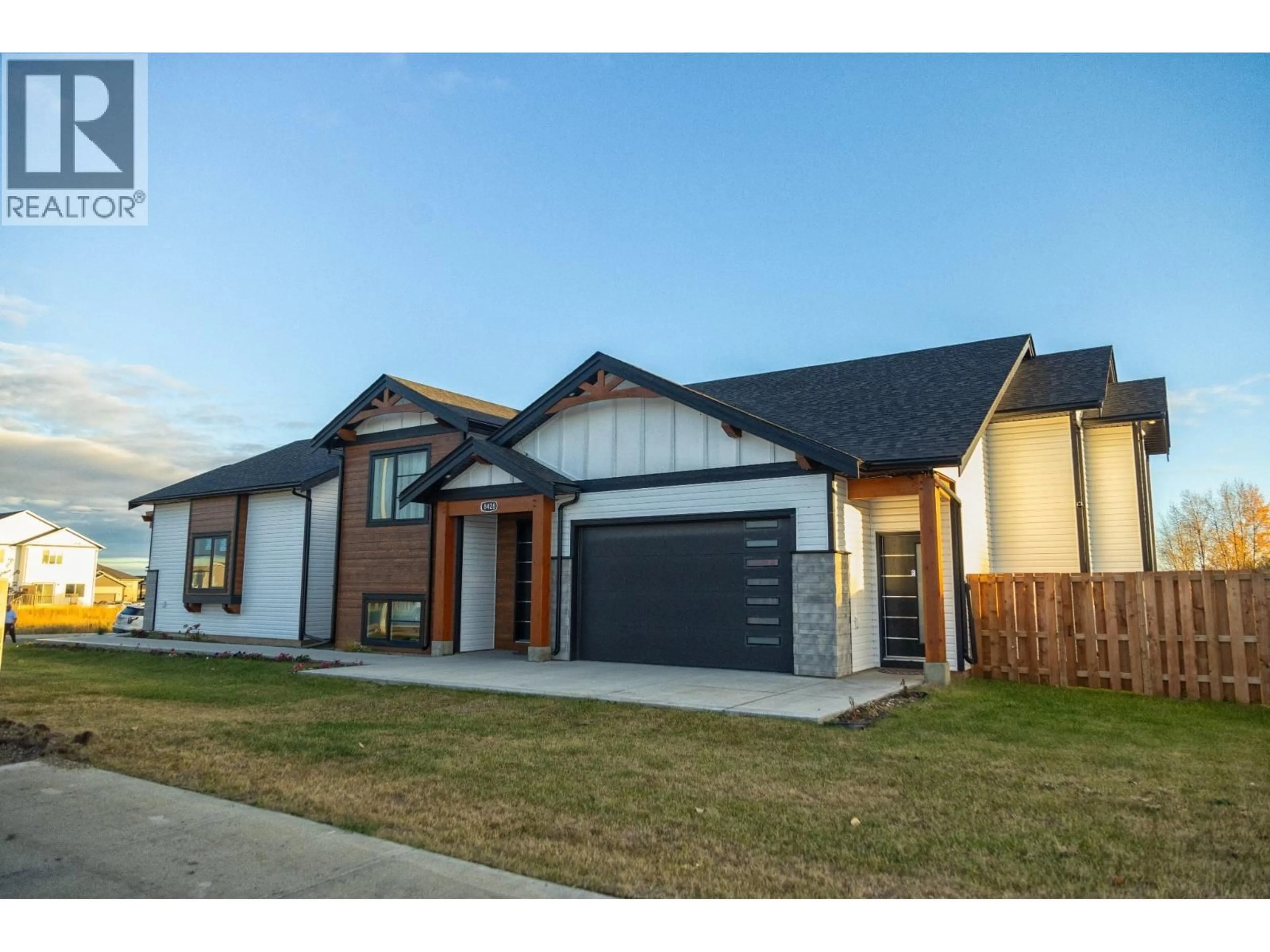 Home with brick exterior material, street for A - 8428 82 STREET, Fort St. John British Columbia V1J0K6