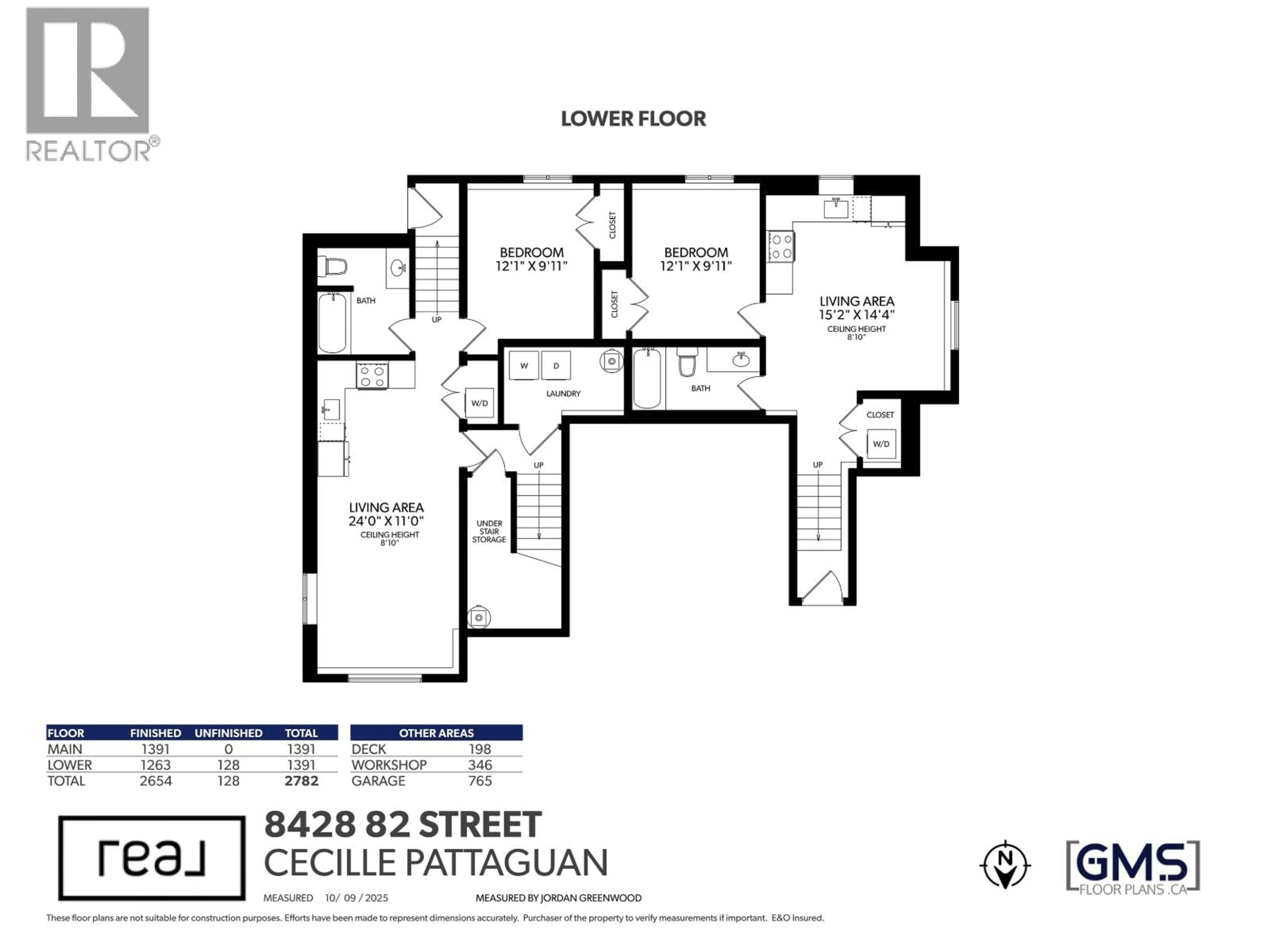 Floor plan for A - 8428 82 STREET, Fort St. John British Columbia V1J0K6