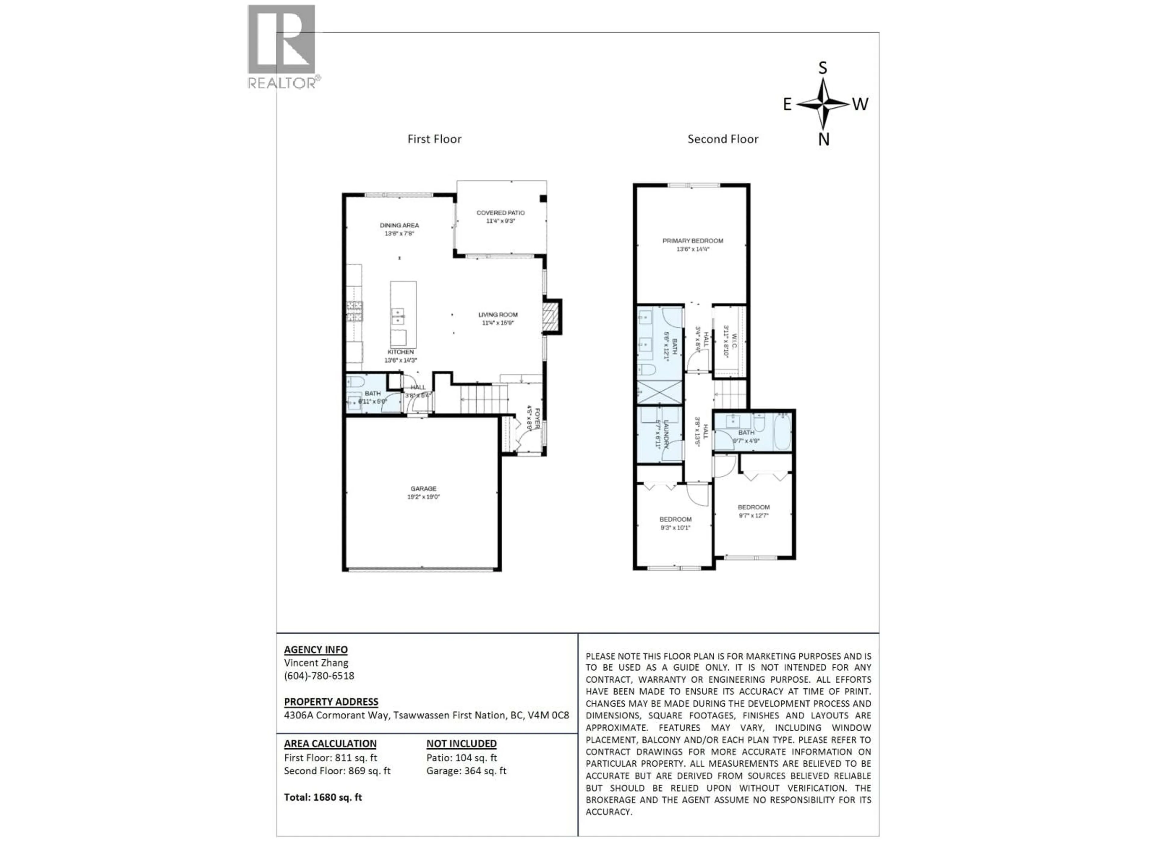 Floor plan for 4306A CORMORANT WAY, Tsawwassen British Columbia V4M0E6