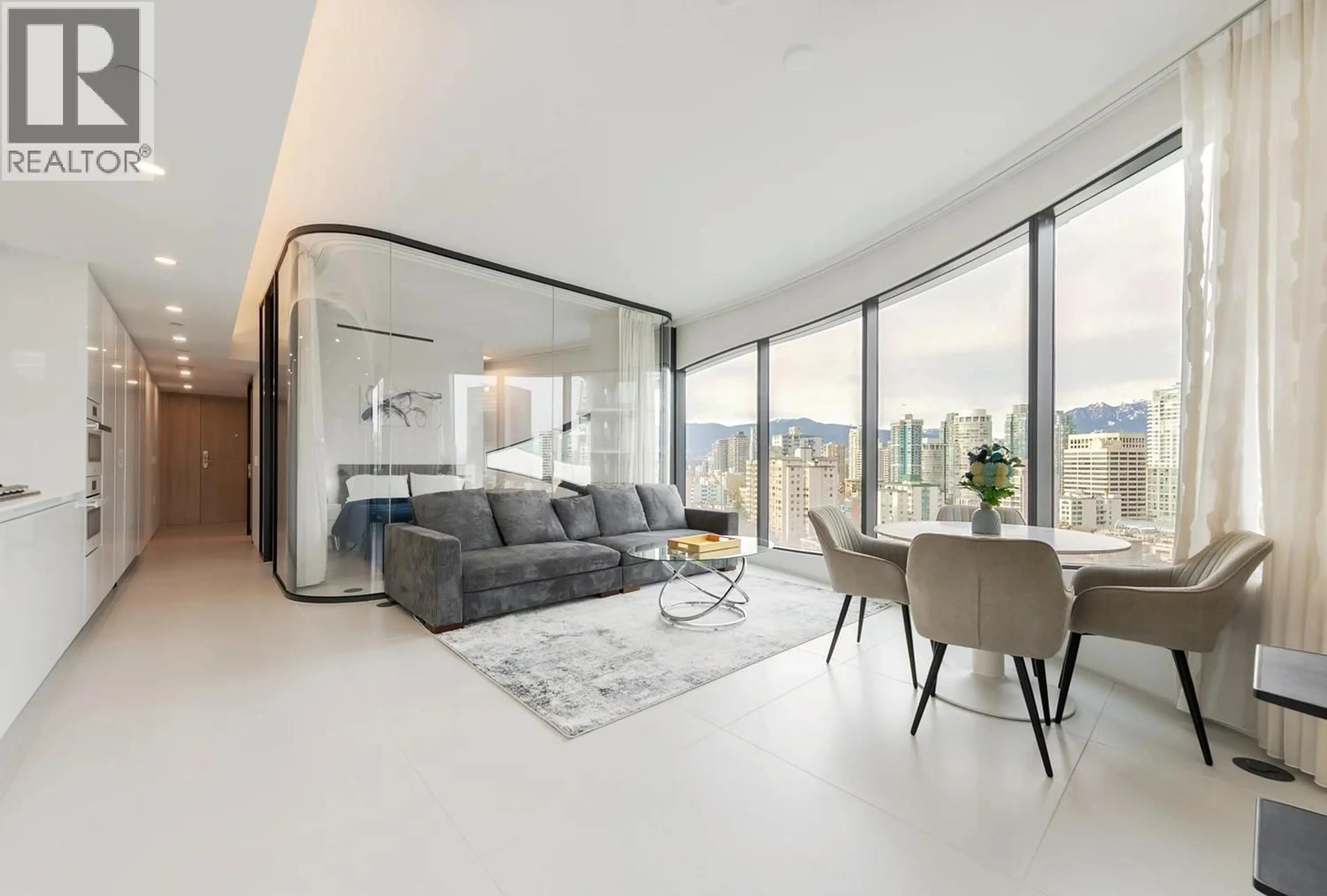 Living room with furniture, unknown for 1308 - 1033 NELSON STREET, Vancouver British Columbia V6E0E5