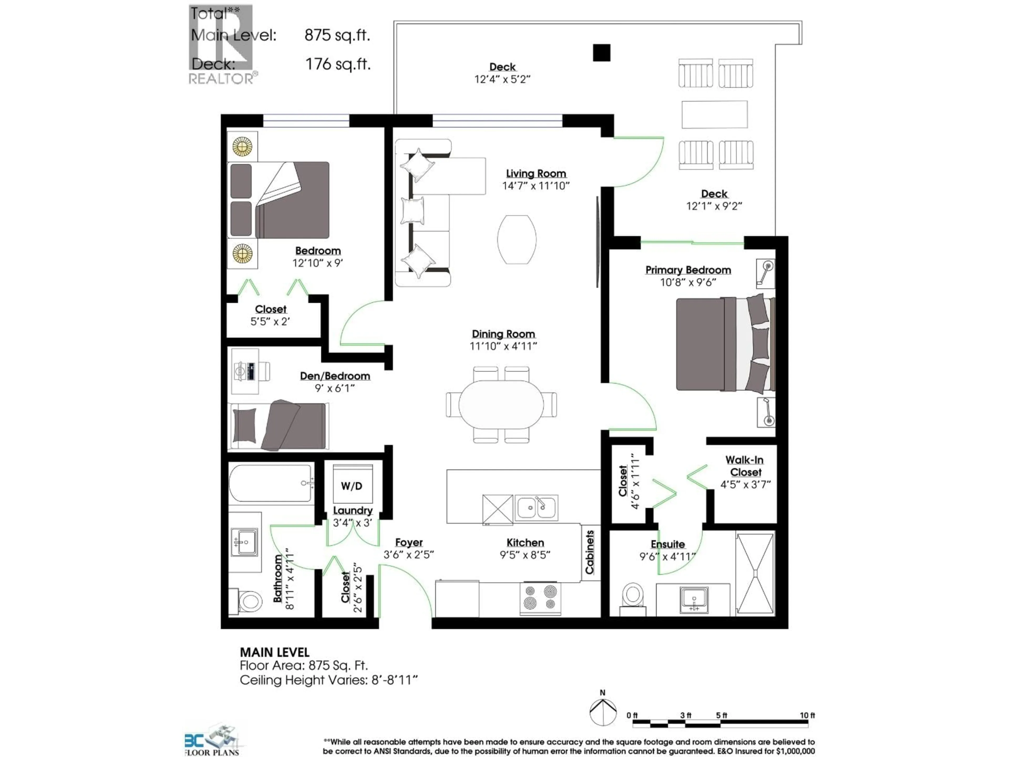 Floor plan for 220 - 23233 GILLEY ROAD, Richmond British Columbia V6V1E6