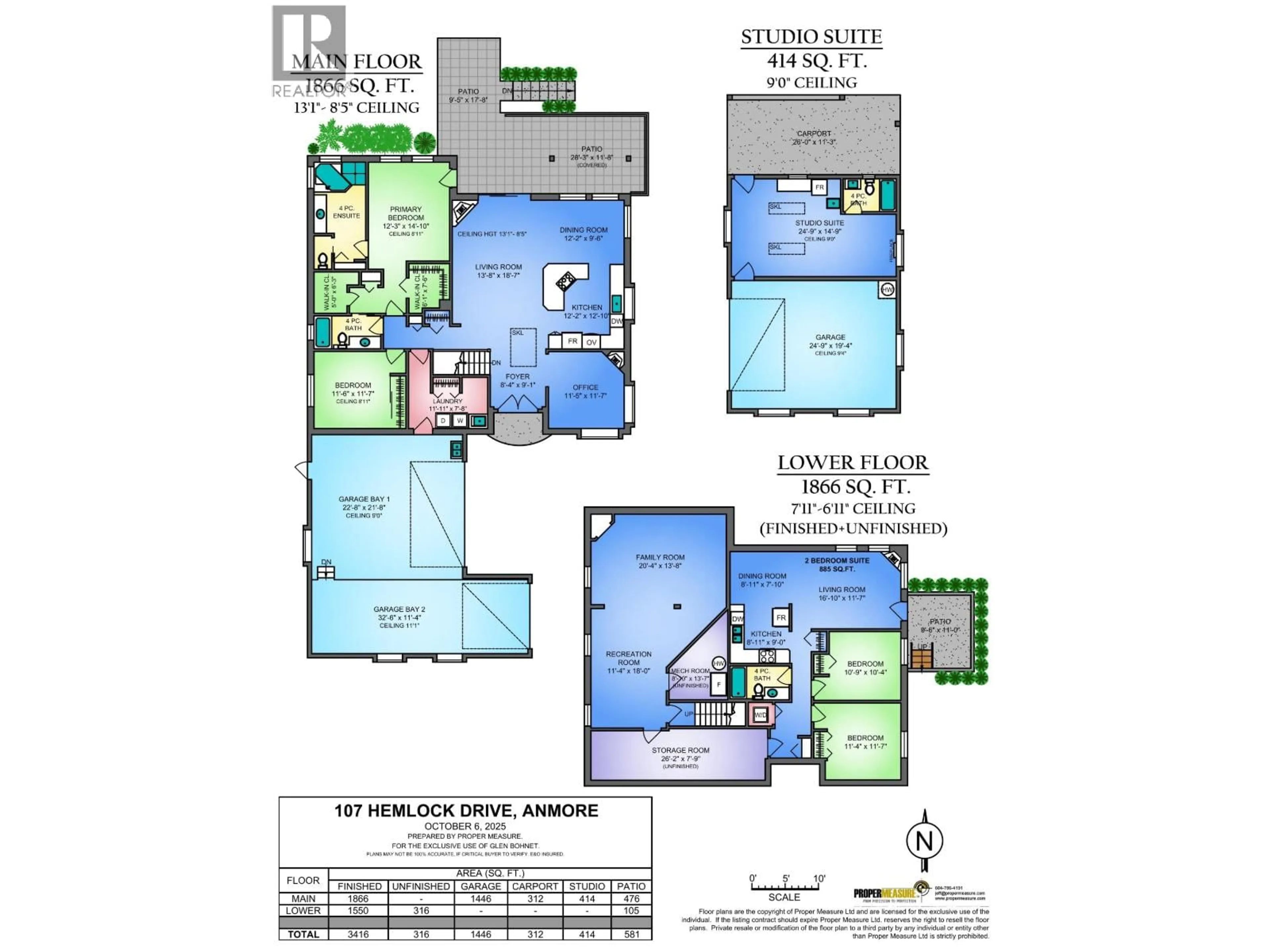 Floor plan for 107 HEMLOCK DRIVE, Anmore British Columbia V3H4W9