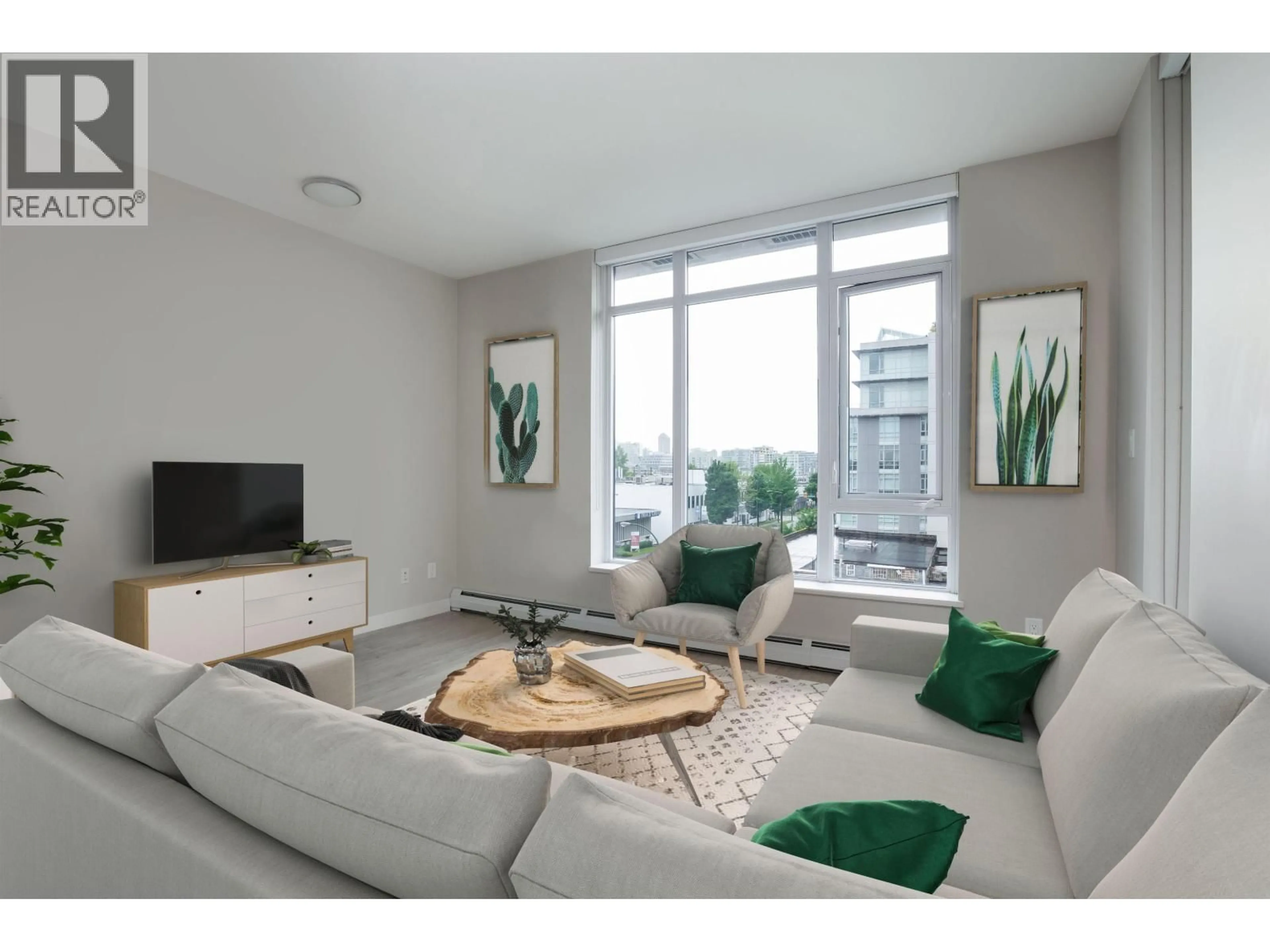 Living room with furniture, unknown for 403 - 1788 ONTARIO STREET, Vancouver British Columbia V5T0G3