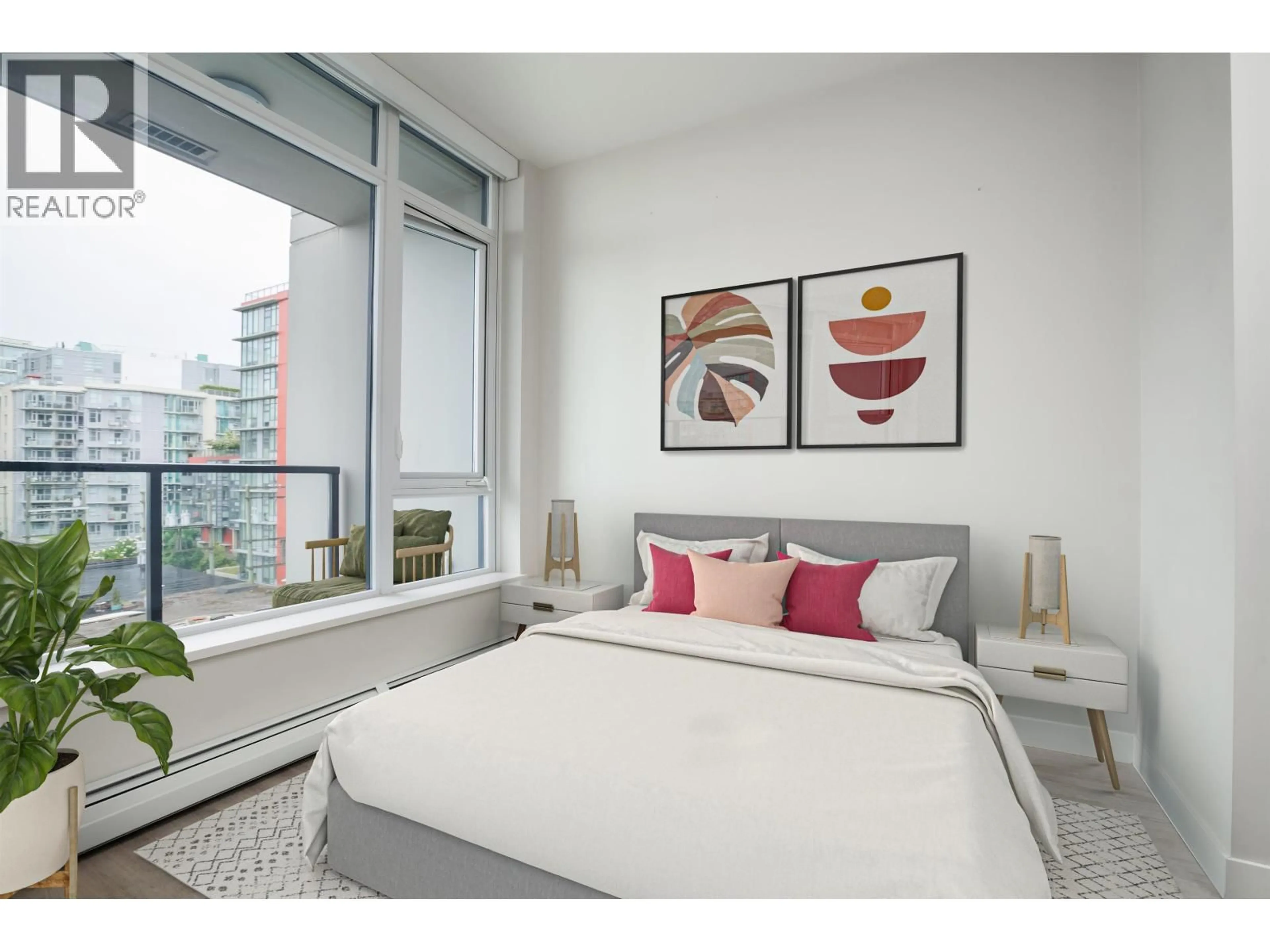 Bedroom with bed, unknown for 403 - 1788 ONTARIO STREET, Vancouver British Columbia V5T0G3