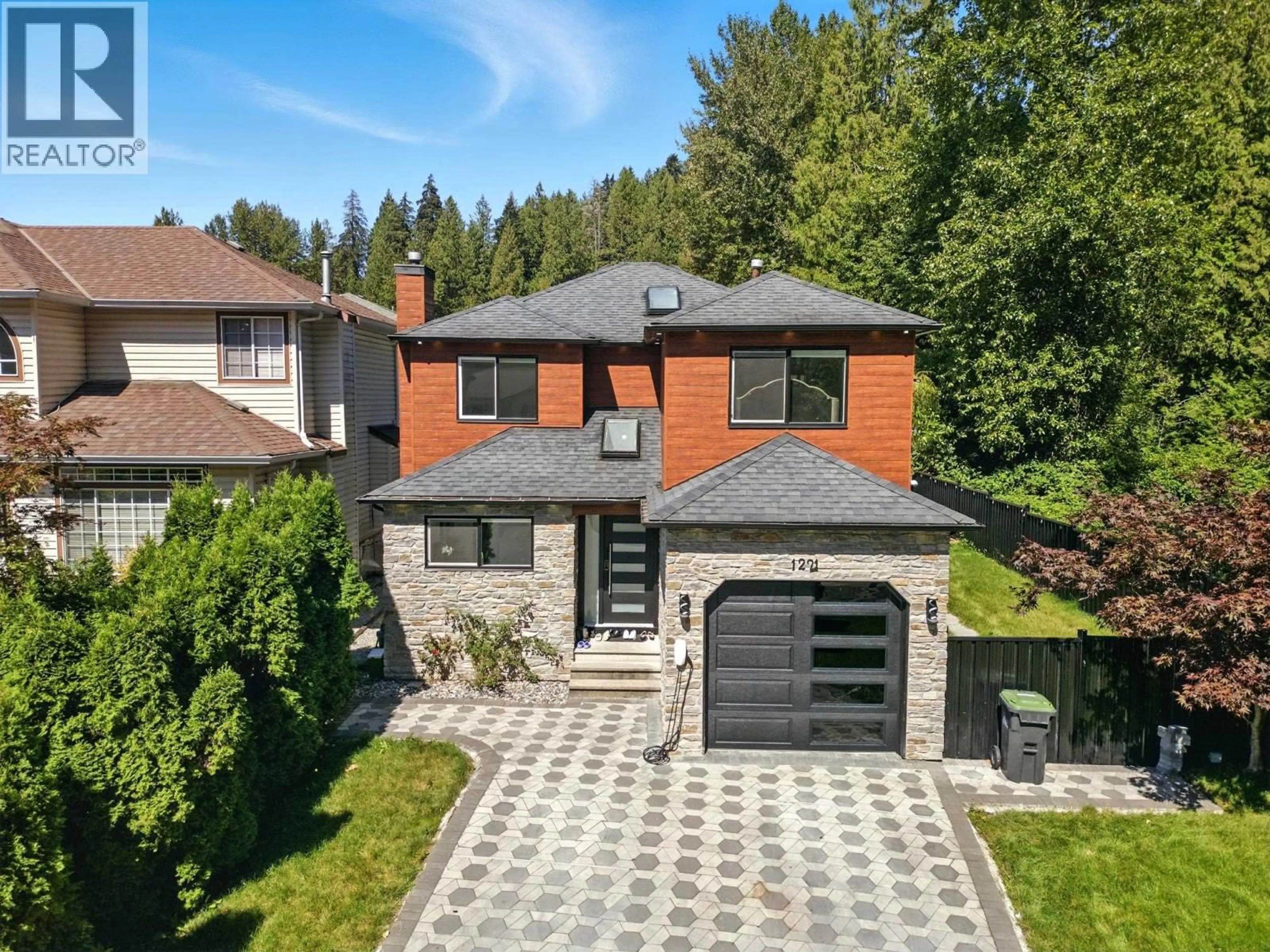 Home with brick exterior material, street for 1221 HALIFAX AVENUE, Port Coquitlam British Columbia V3B7J5