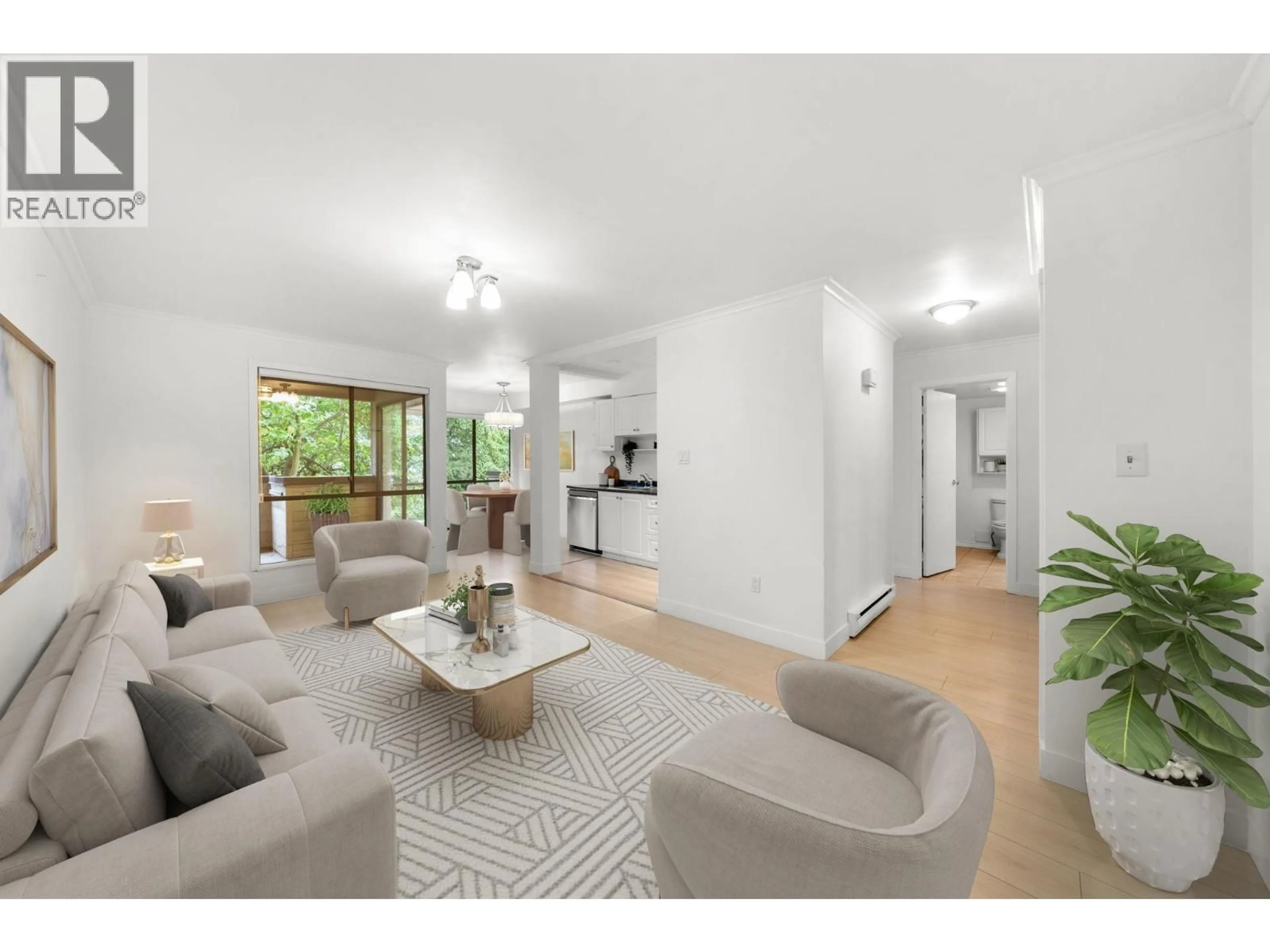 Living room with furniture, unknown for 206 - 1363 CLYDE AVENUE, West Vancouver British Columbia V7T2W9