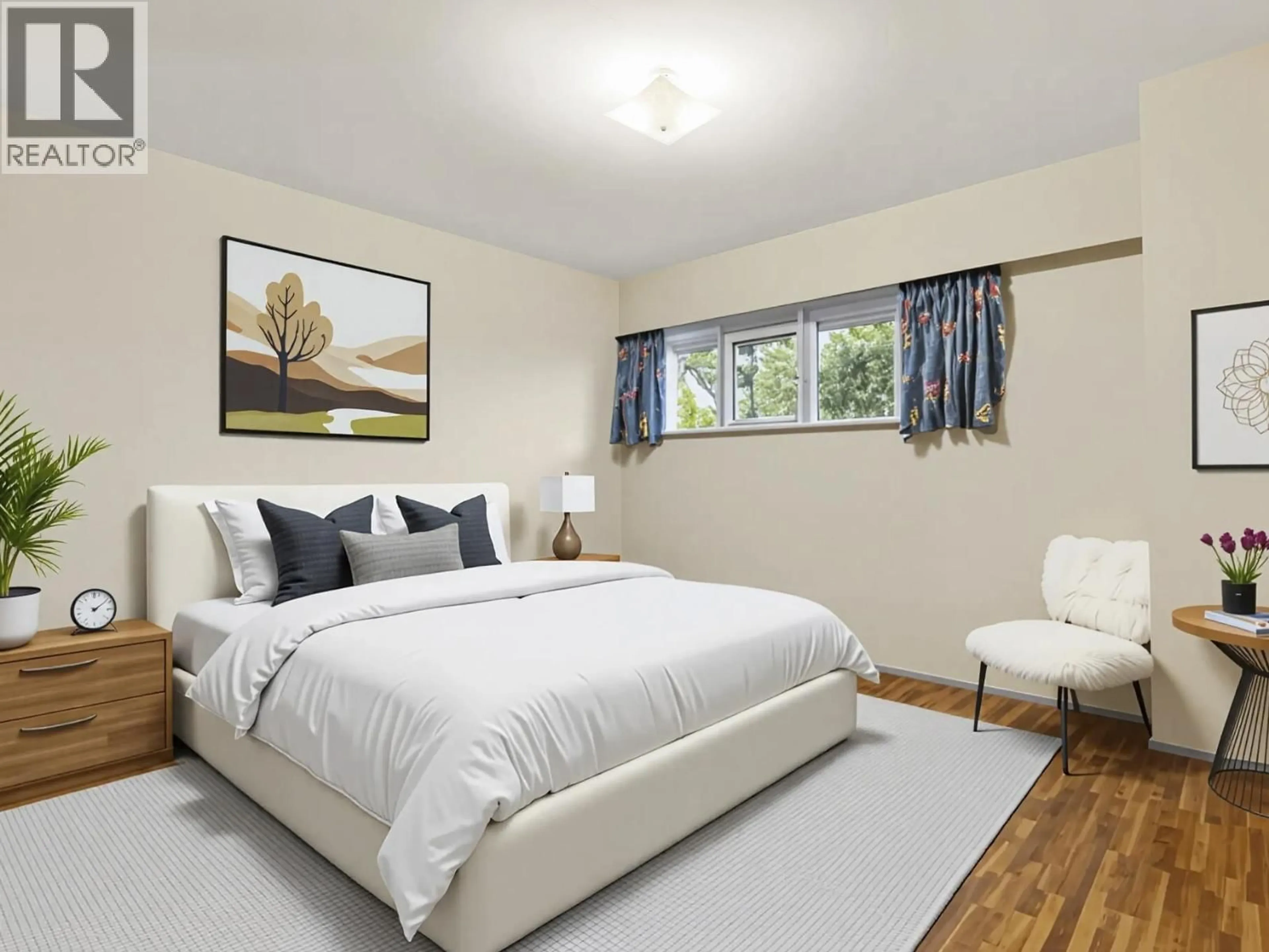 Bedroom with bed, unknown for 4941 SPENCER STREET, Vancouver British Columbia V5R3Z9
