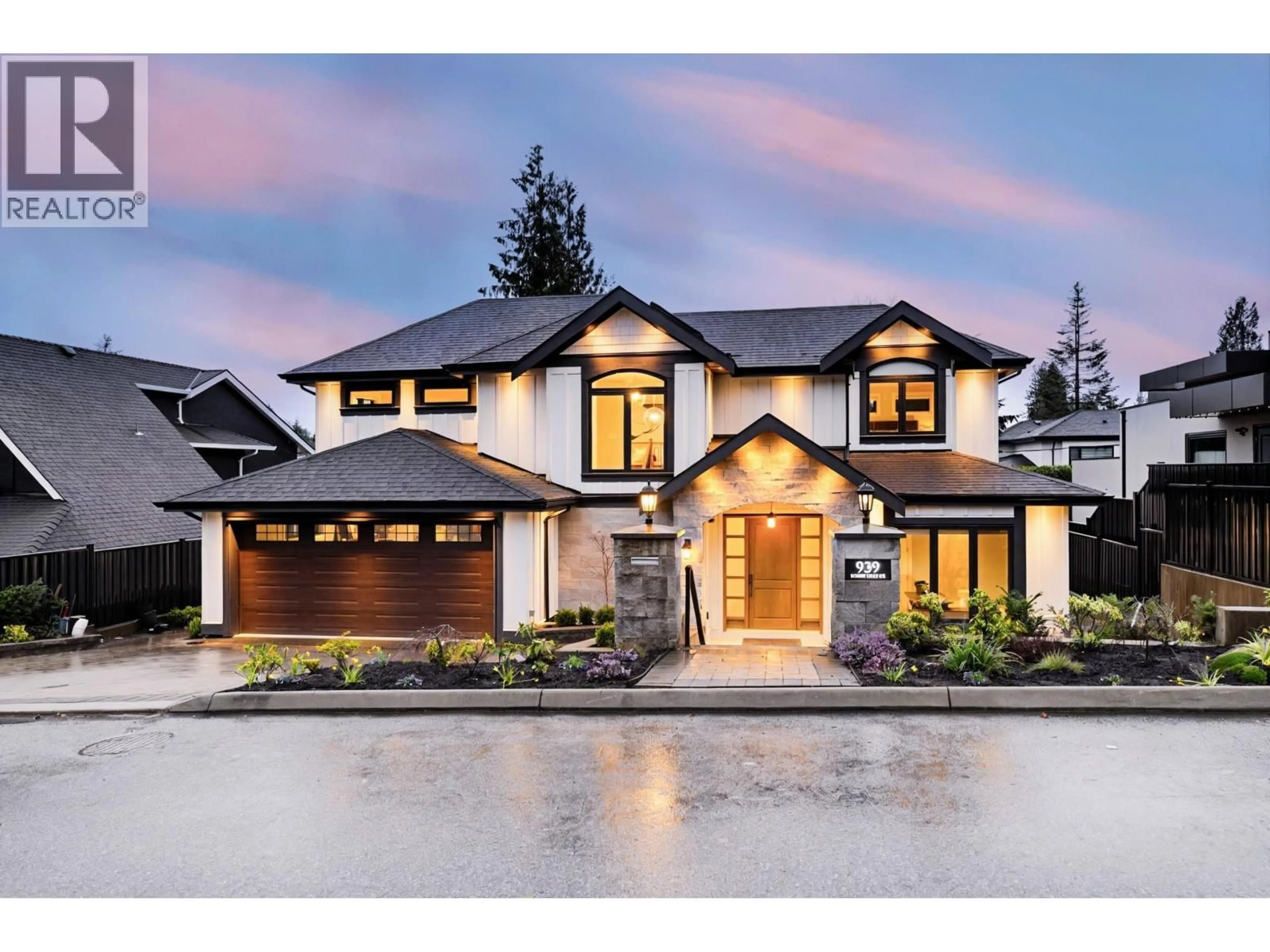 Home with brick exterior material, street for 939 FOREST HILLS DRIVE, North Vancouver British Columbia V7R1M9