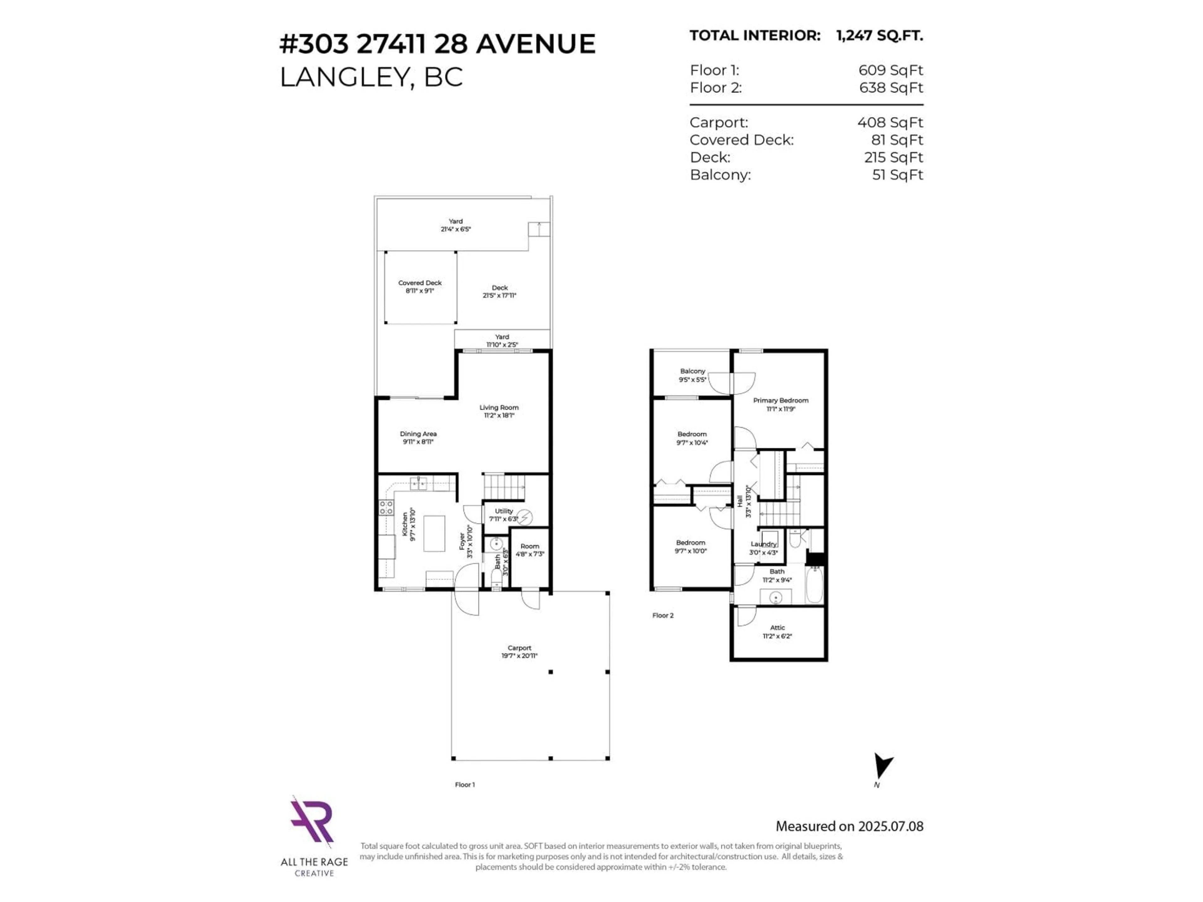 Floor plan for 303 - 27411 28, Langley British Columbia V4W3V2