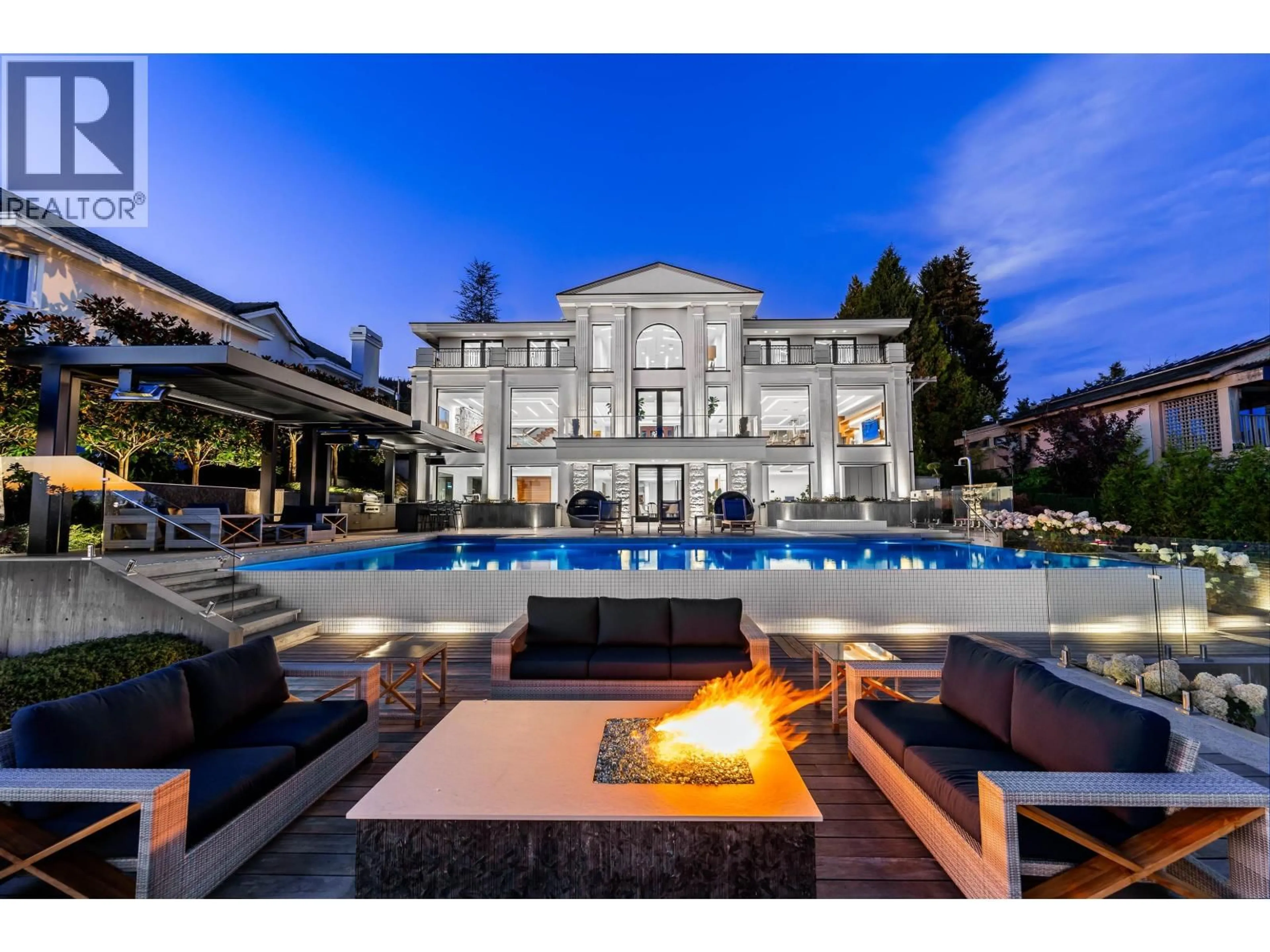 Patio, mountain view for 961 KING GEORGES WAY, West Vancouver British Columbia V7S1S6