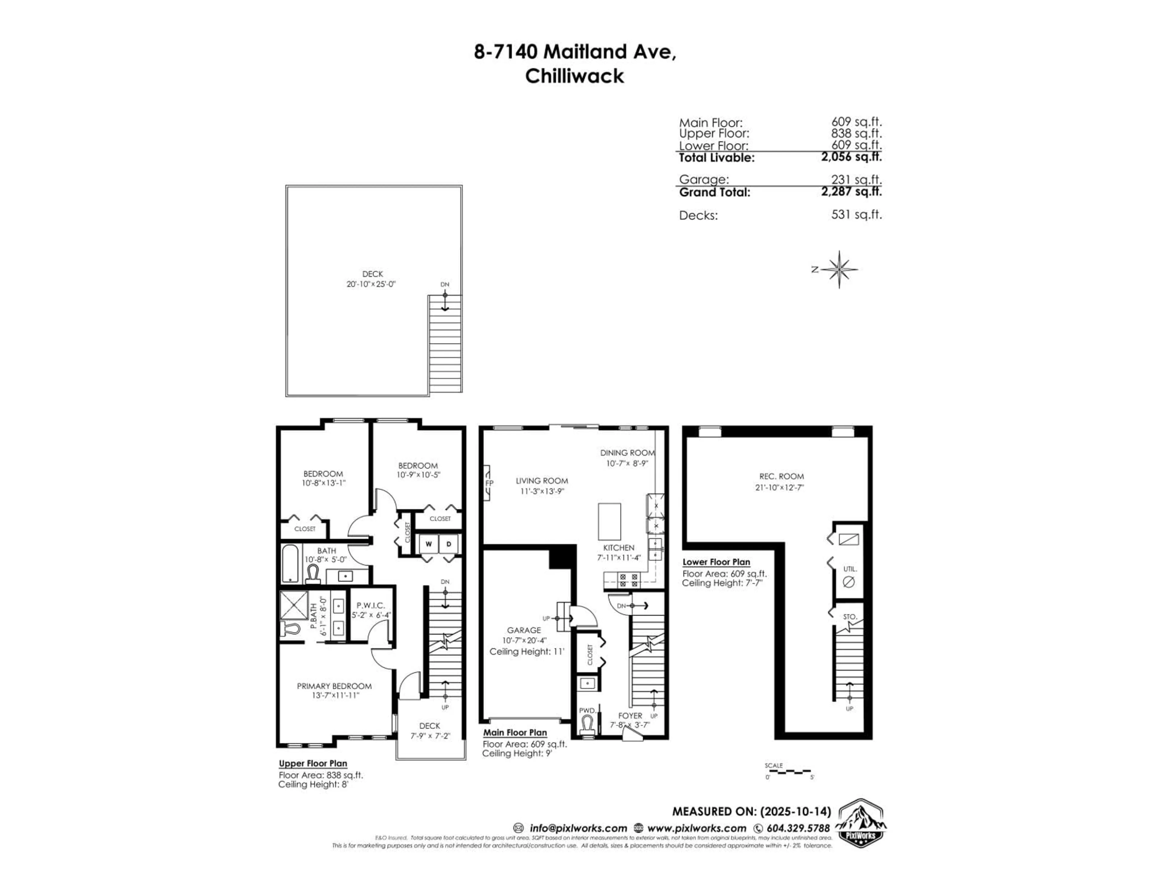 Floor plan for 8 - 7140 MAITLAND AVENUE, Chilliwack British Columbia V2R6C9