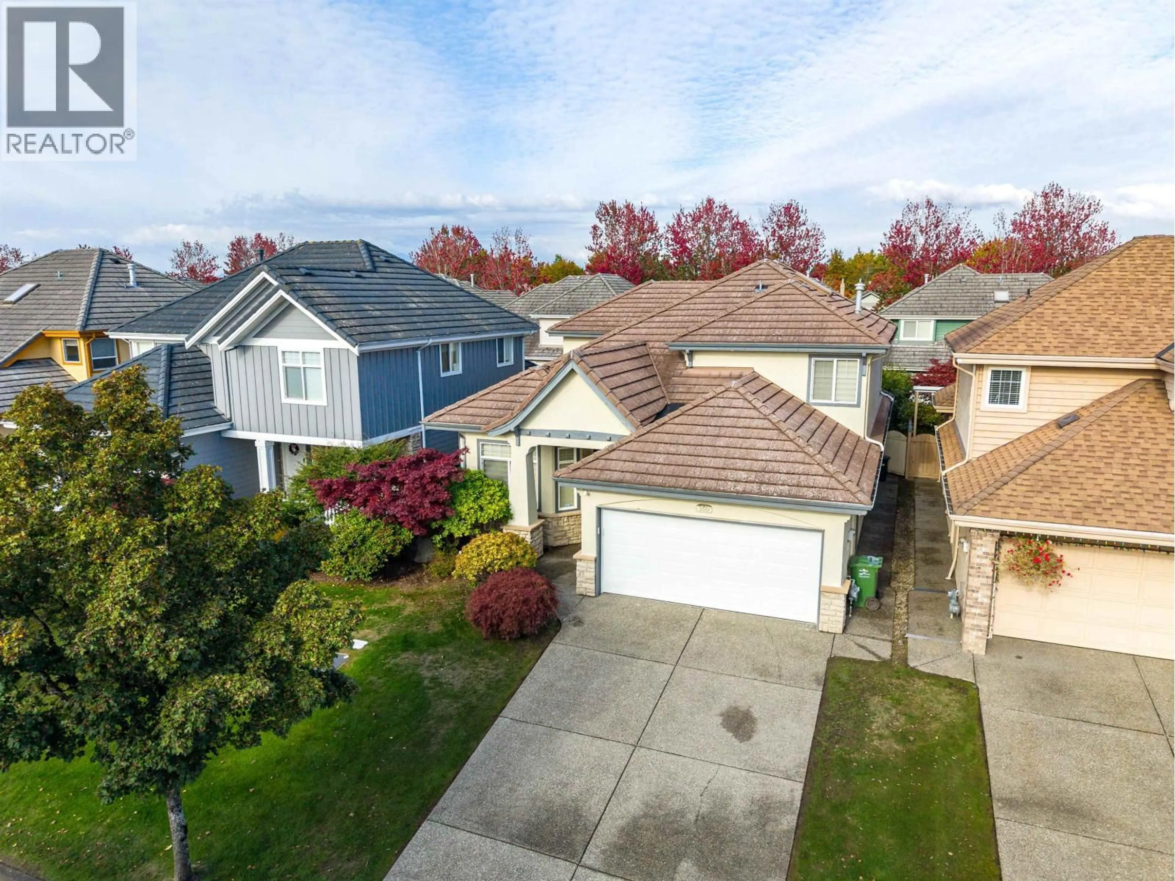 A pic from outside/outdoor area/front of a property/back of a property/a pic from drone, street for 3551 JOHNSON AVENUE, Richmond British Columbia V7C5R2