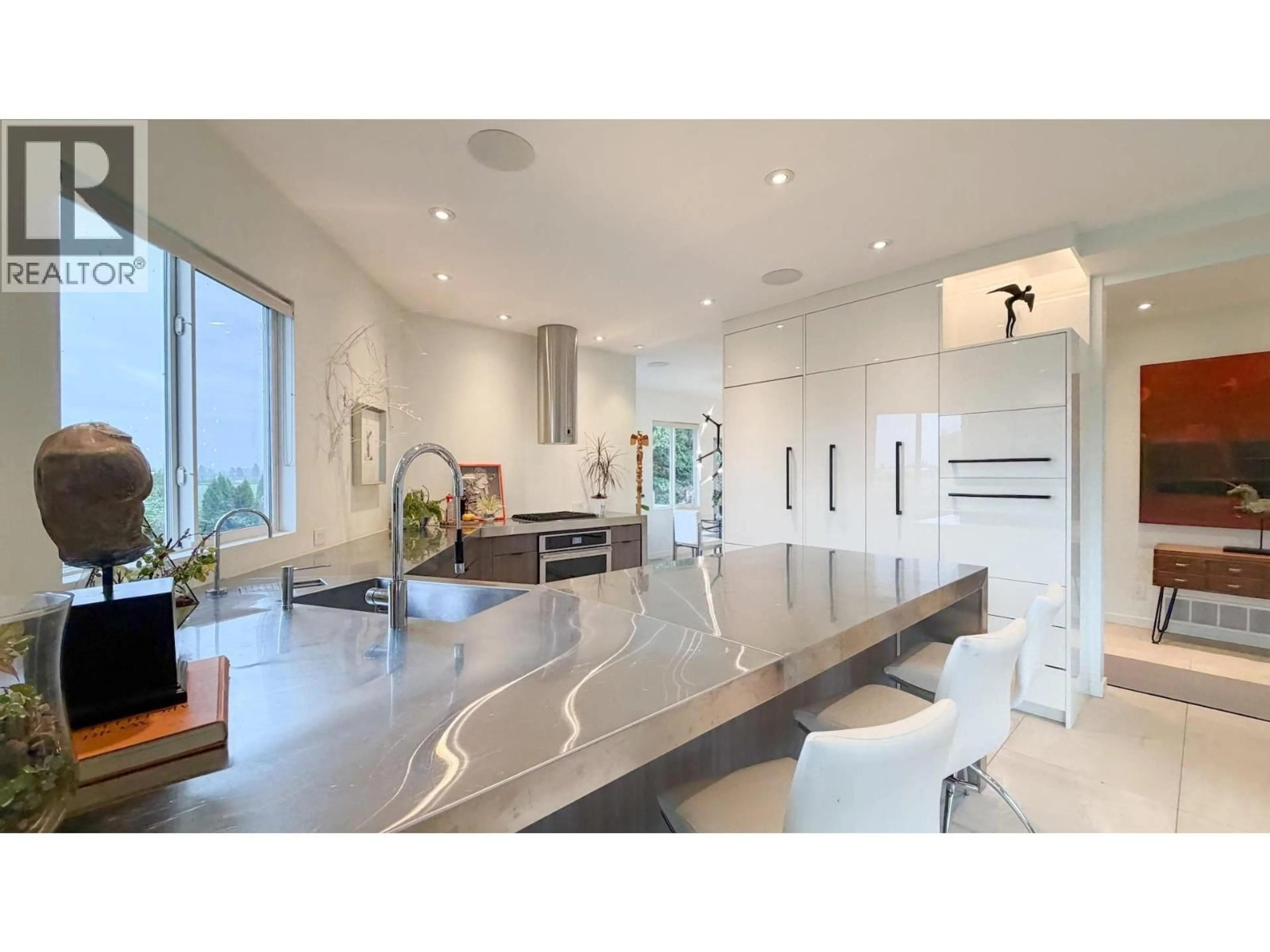 Contemporary kitchen, ceramic/tile floor for 6371 LONDON ROAD, Richmond British Columbia V7E6V5