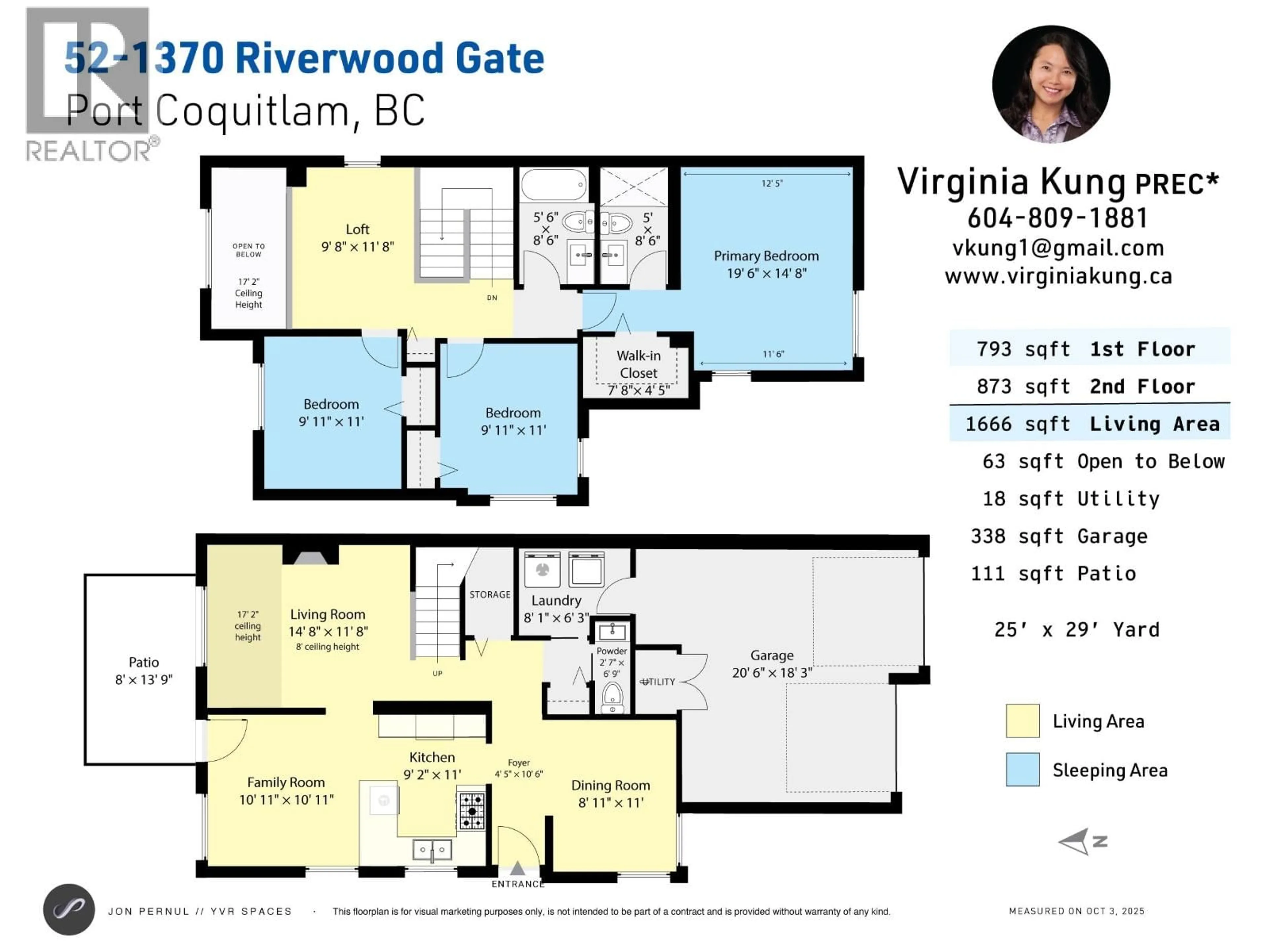 Floor plan for 52 - 1370 RIVERWOOD GATE, Port Coquitlam British Columbia V3B7V7