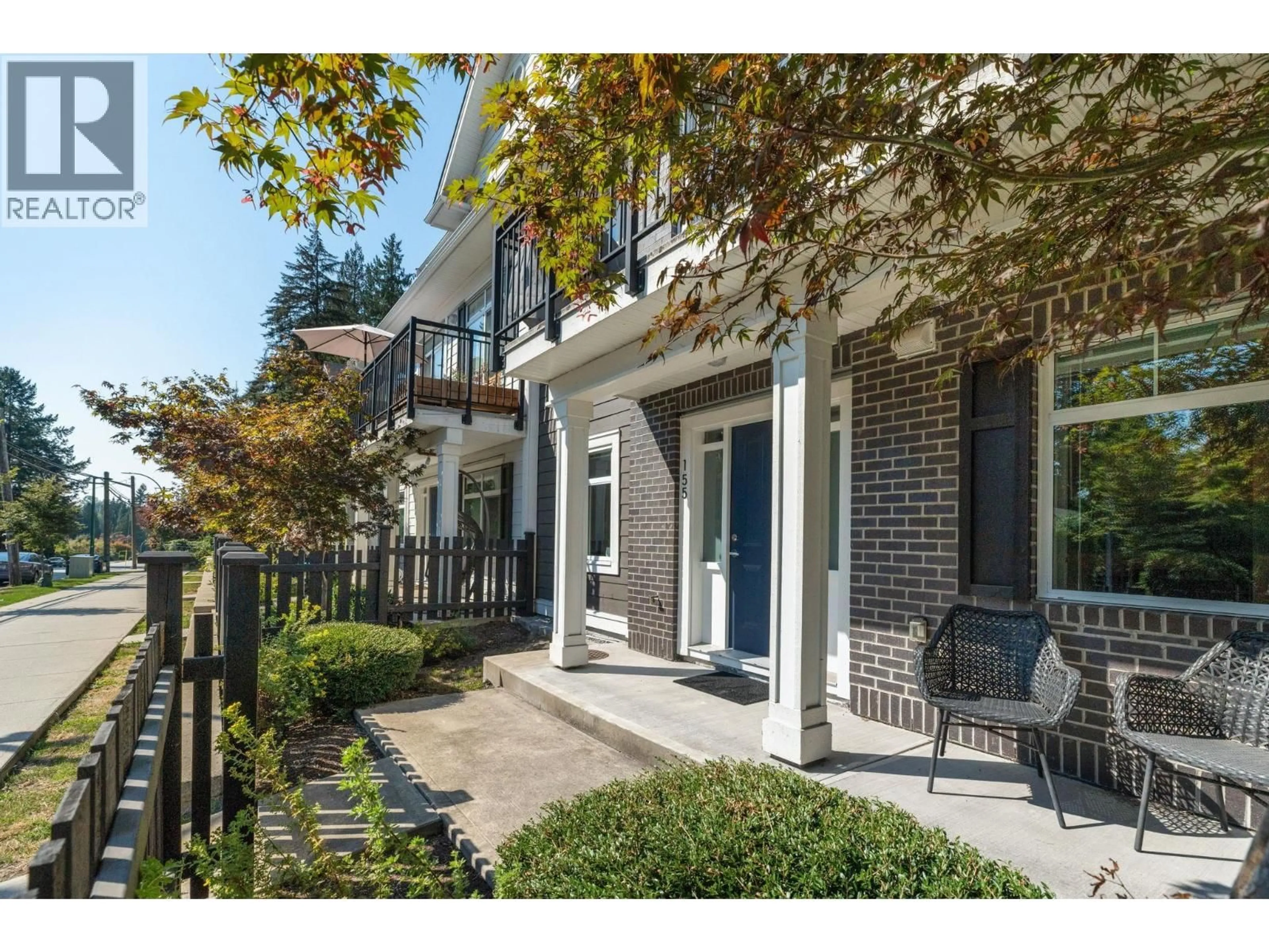 Home with brick exterior material, street for 155 - 1220 ROCKLIN STREET, Coquitlam British Columbia V3B0R6