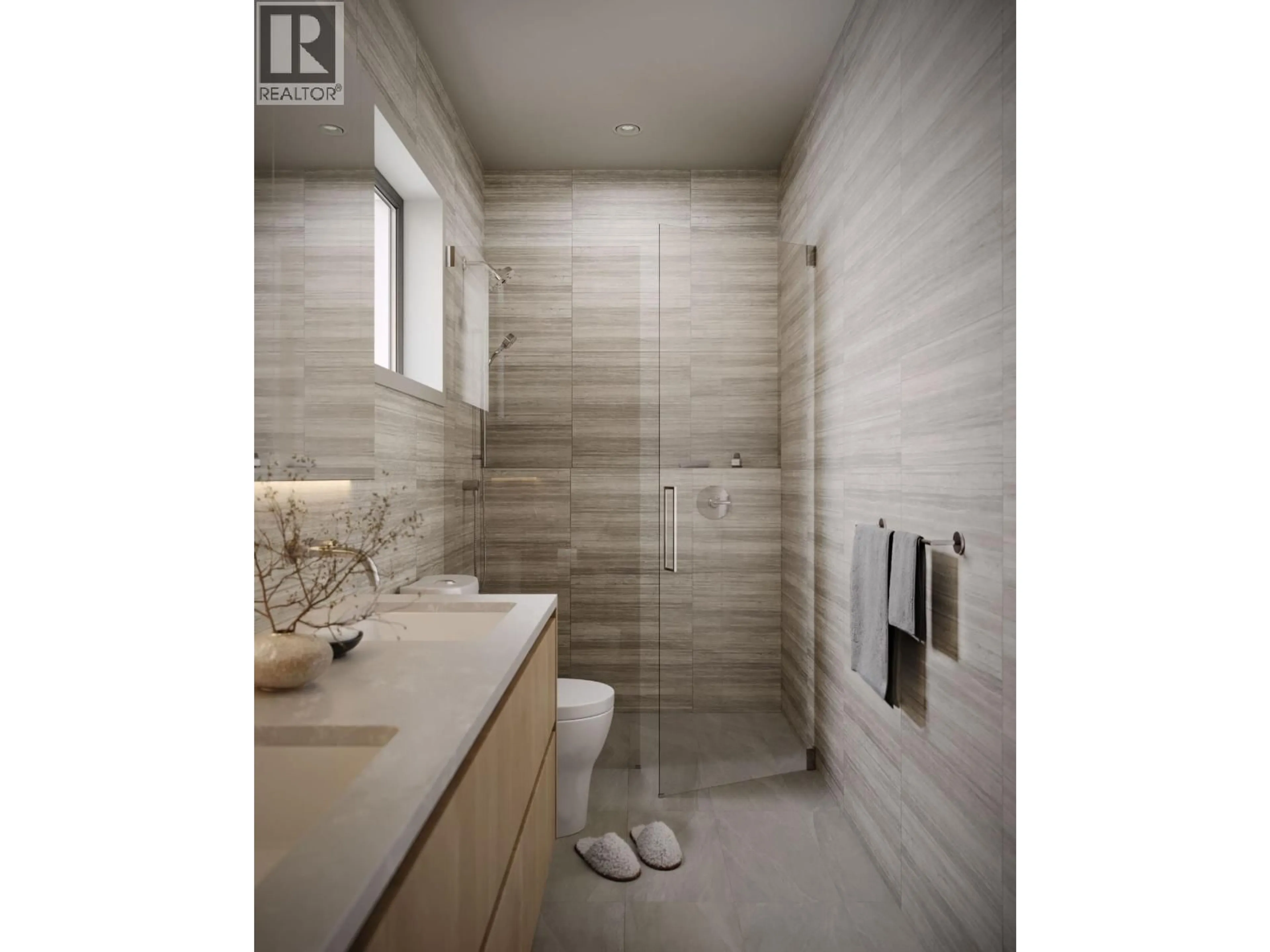 Contemporary bathroom, ceramic/tile floor for 3 - 950 57TH AVENUE, Vancouver British Columbia V6P1S3