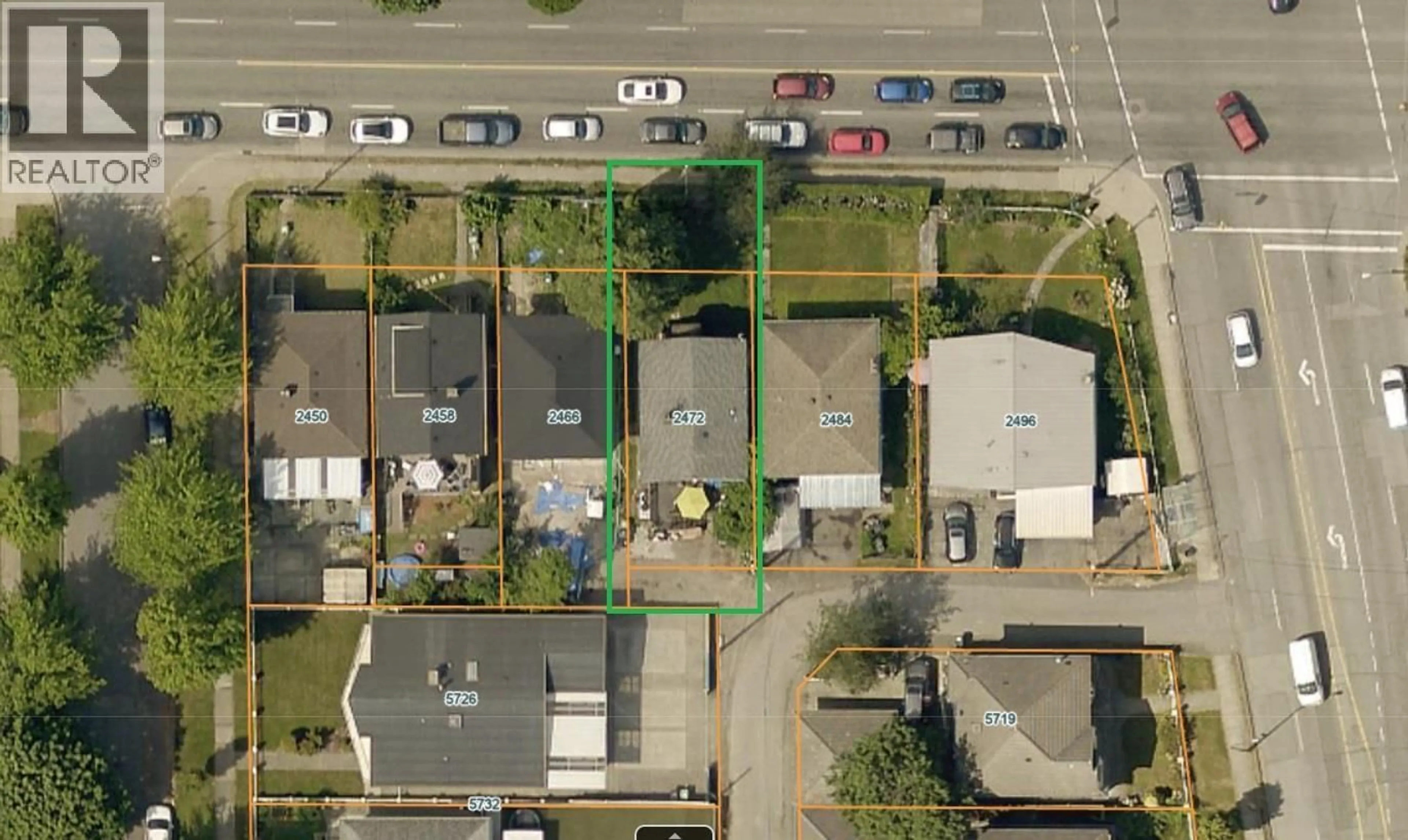 A pic from outside/outdoor area/front of a property/back of a property/a pic from drone, street for 2472 41ST AVENUE, Vancouver British Columbia V5R2W5