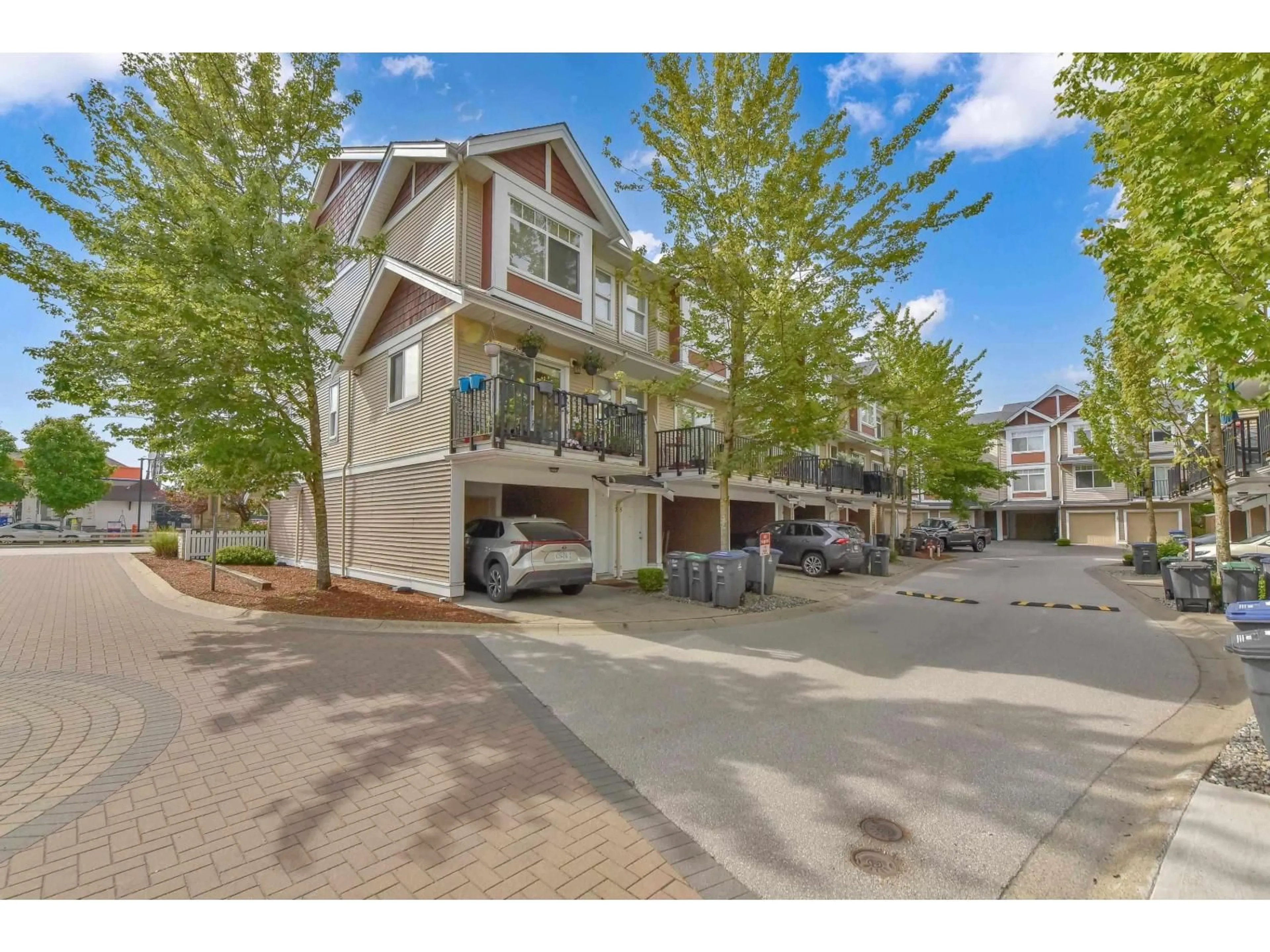 A pic from outside/outdoor area/front of a property/back of a property/a pic from drone, street for 7 - 8676 158, Surrey British Columbia V4N5W3