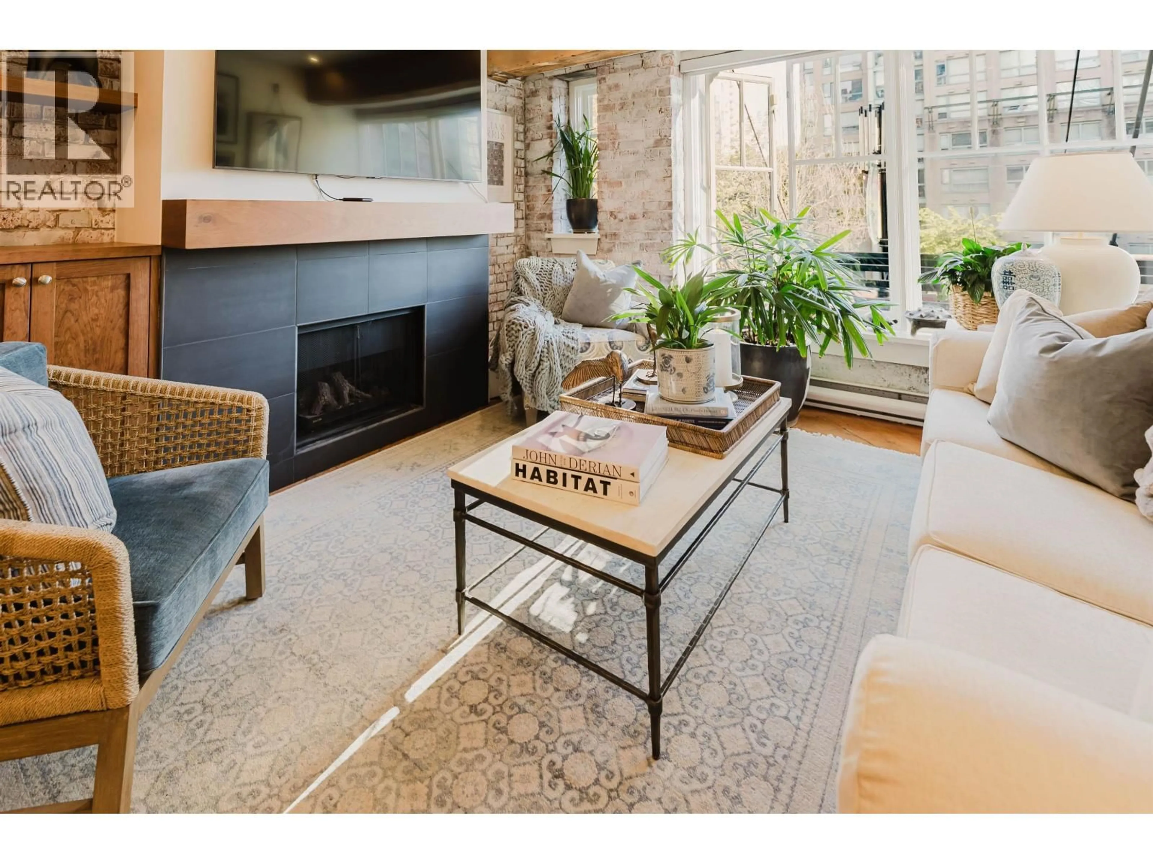 Living room with furniture, unknown for 210 - 1178 HAMILTON STREET, Vancouver British Columbia V6B2S2