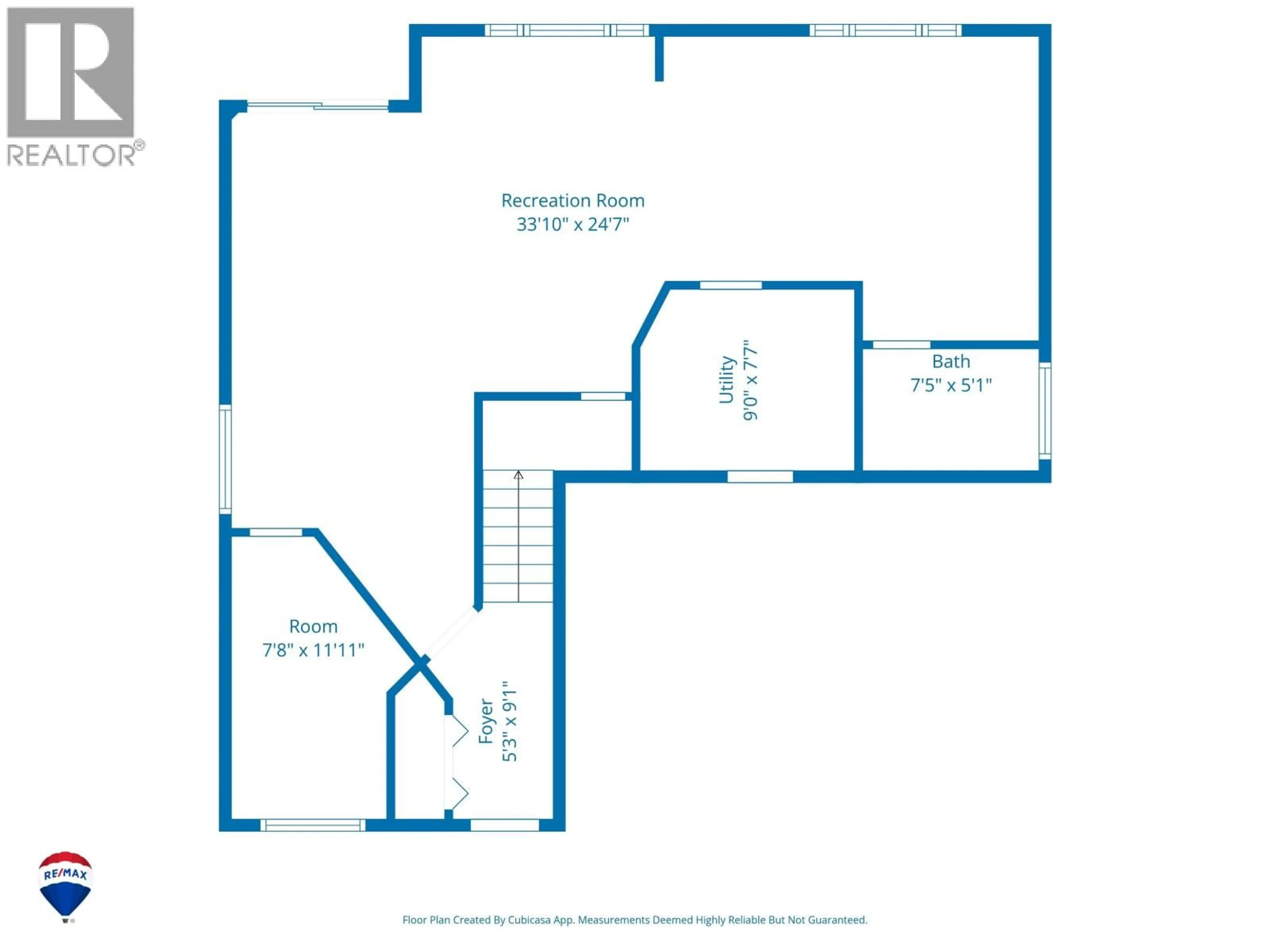 Floor plan for 4622 GISCOME ROAD, Prince George British Columbia V2N6S6