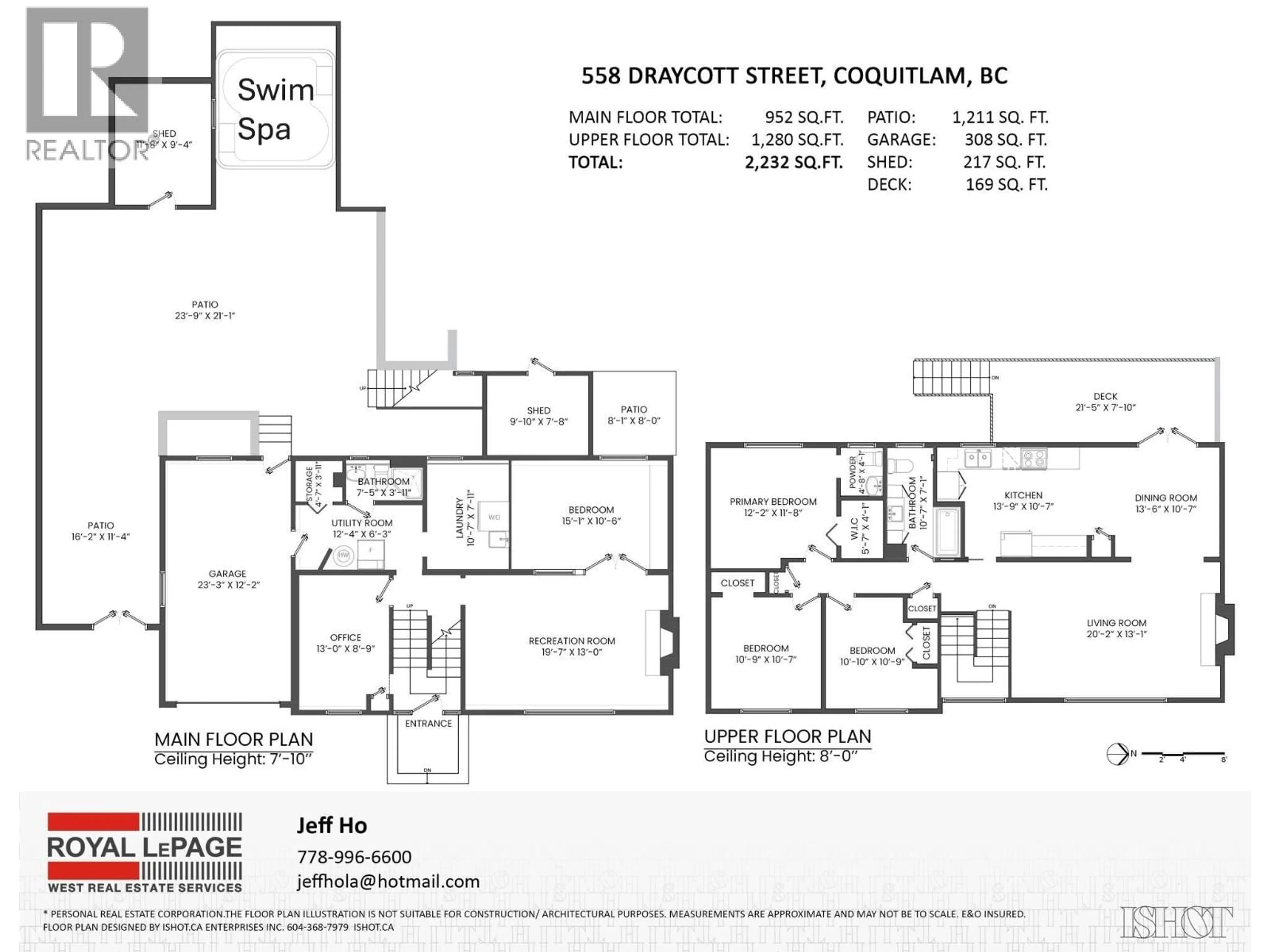 Floor plan for 558 DRAYCOTT STREET, Coquitlam British Columbia V3J6M6