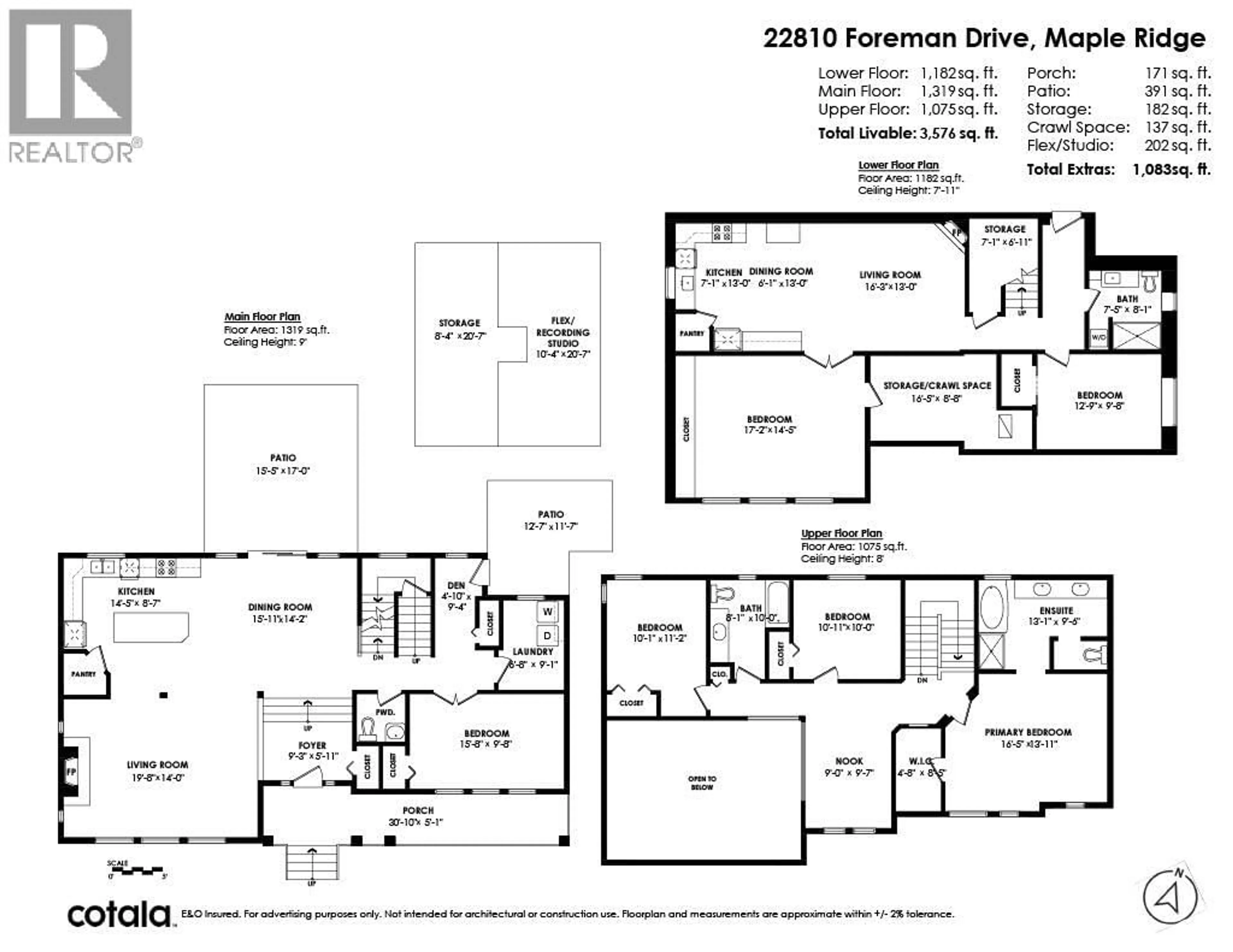 Floor plan for 22810 FOREMAN DRIVE, Maple Ridge British Columbia V4R0B2
