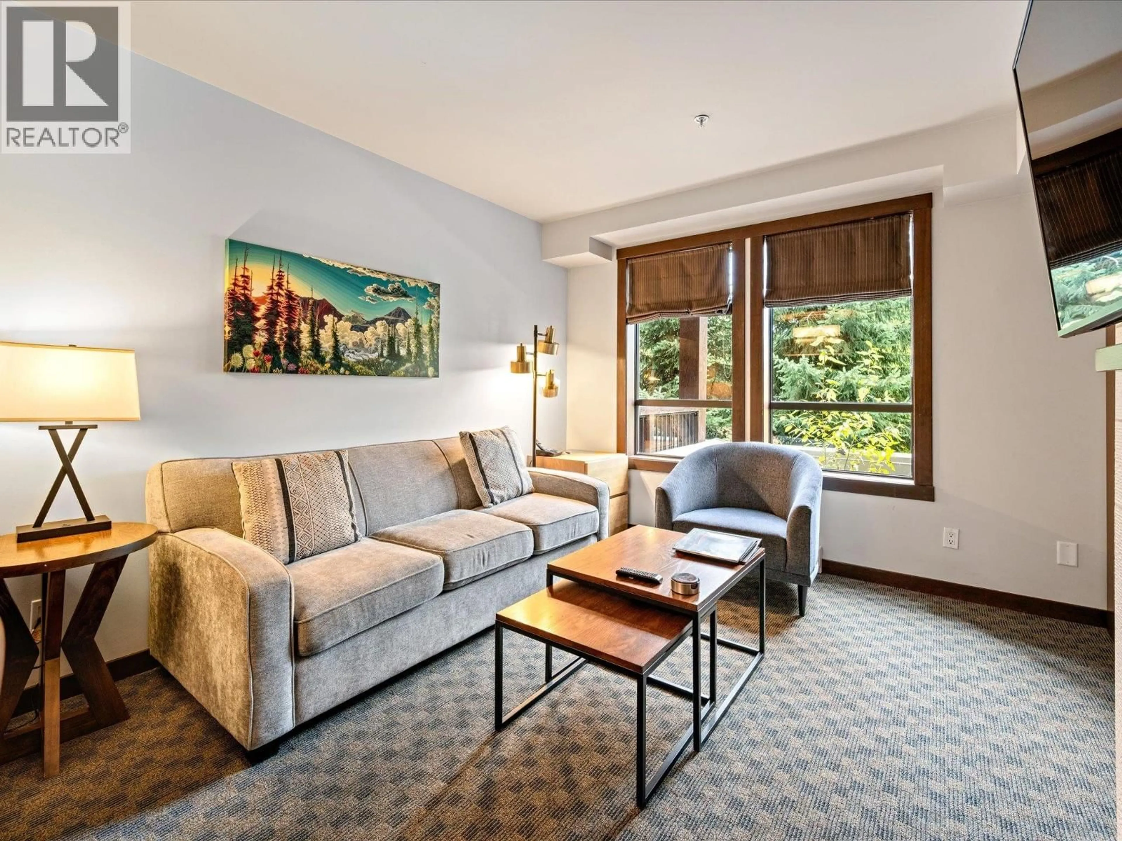 Living room with furniture, unknown for 104B - 2020 LONDON LANE, Whistler British Columbia V8E0B6