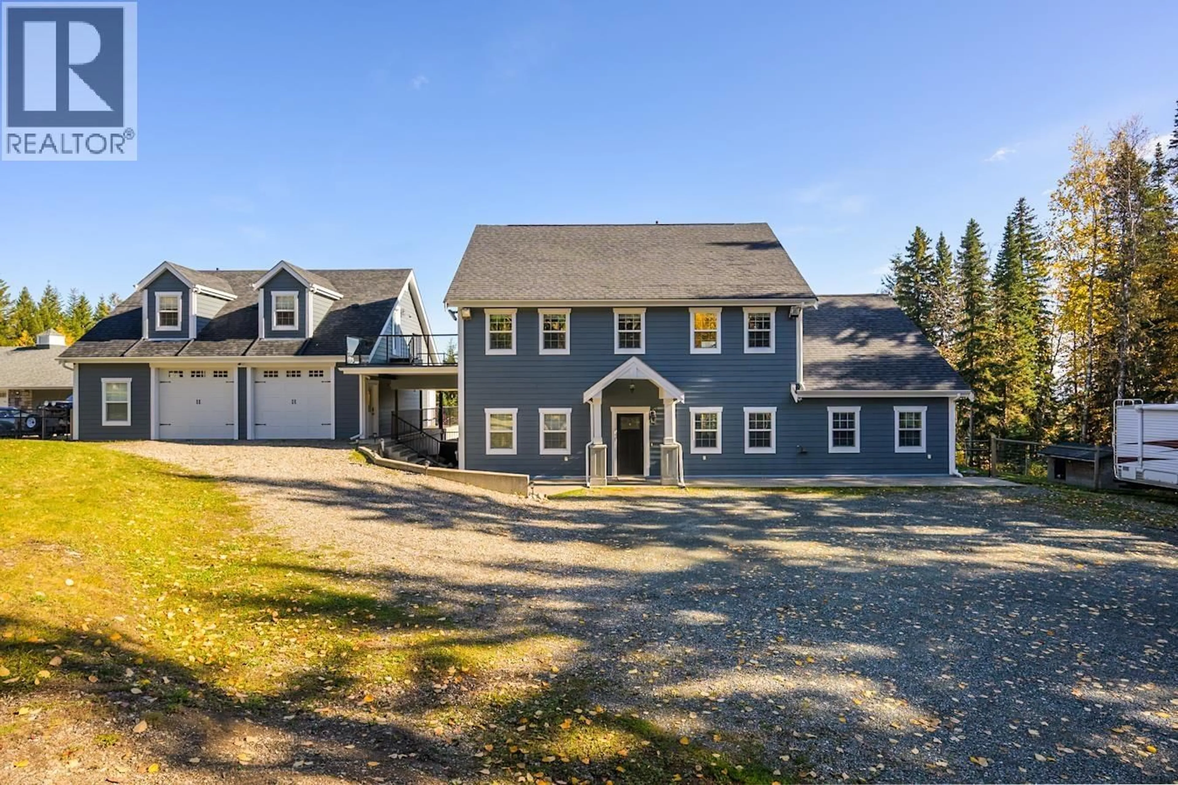A pic from outside/outdoor area/front of a property/back of a property/a pic from drone, unknown for 5226 CRANBROOK HILL ROAD, Prince George British Columbia V2M7C4