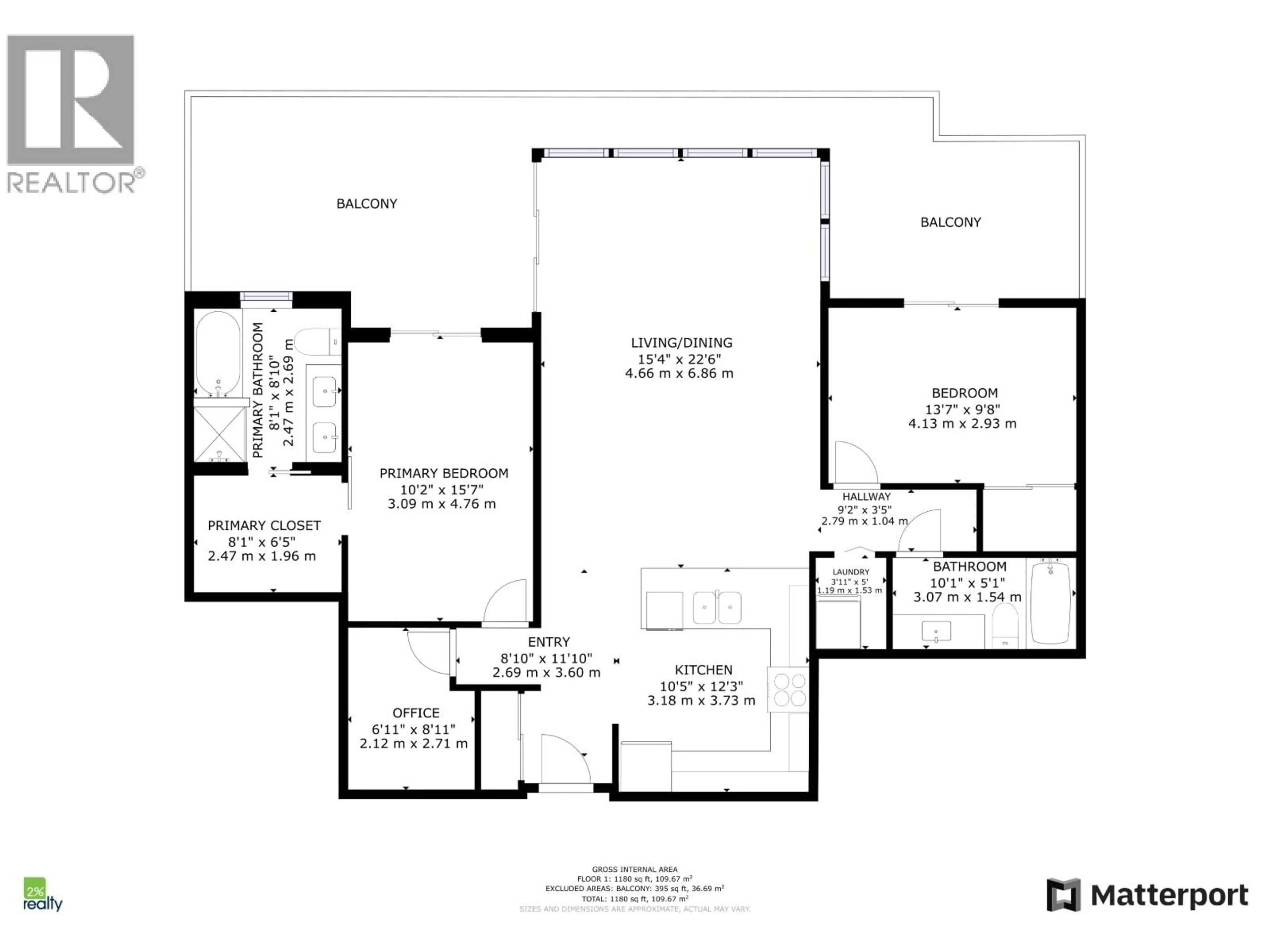 Floor plan for 404 - 2460 KELLY AVENUE, Port Coquitlam British Columbia V3C0E3