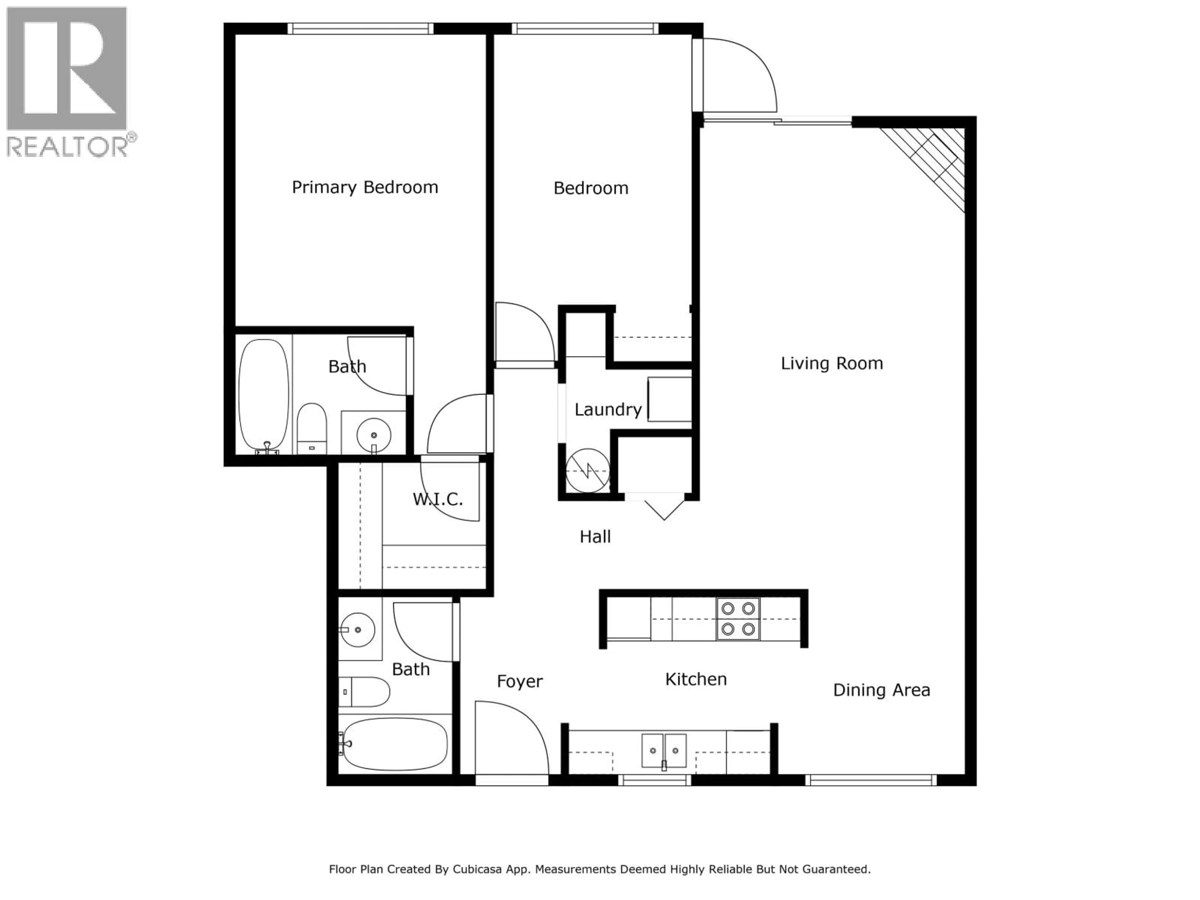 Floor plan for 104 - 11519 BURNETT STREET, Maple Ridge British Columbia V2X6P3