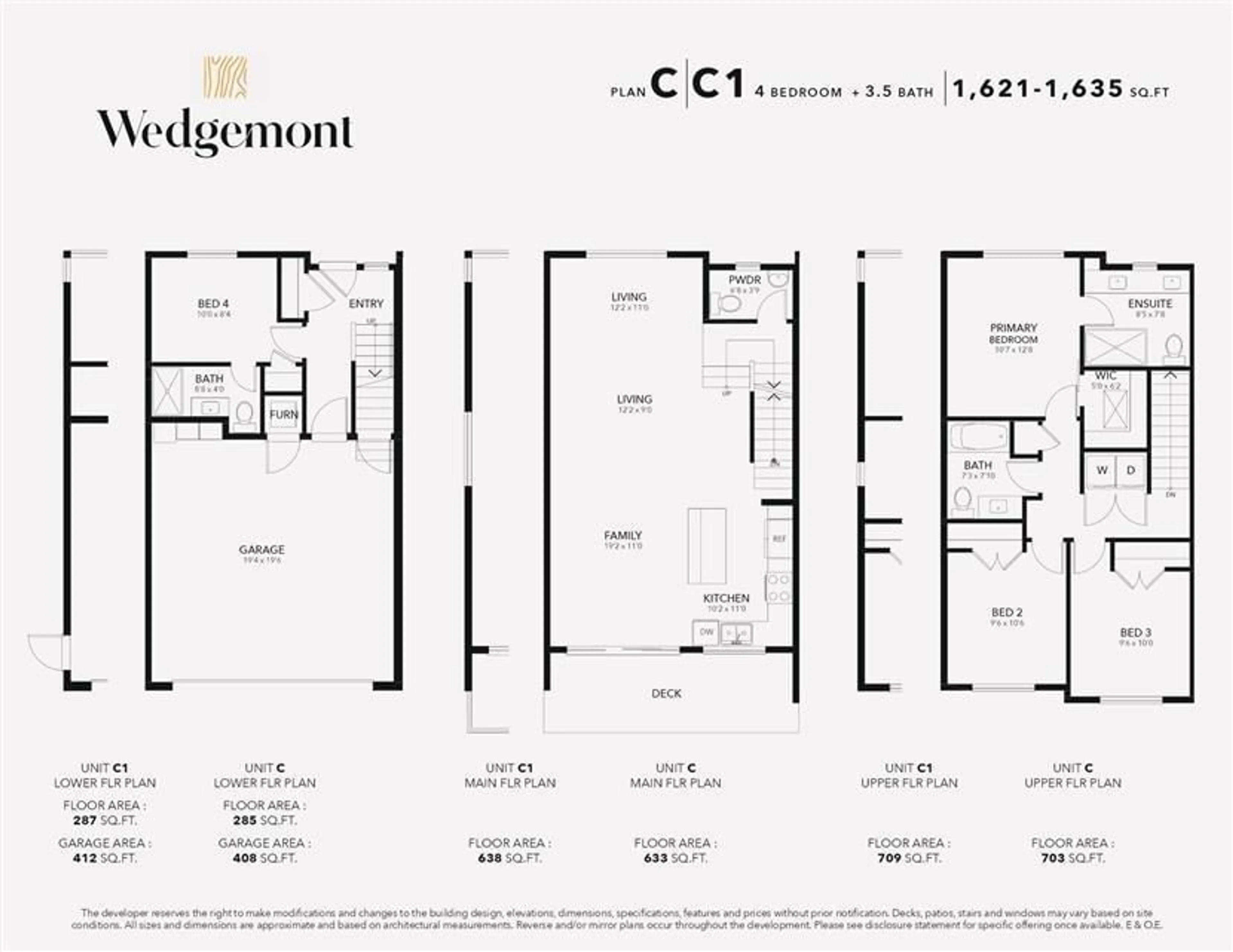 Floor plan for 23 - 19918 75A, Langley British Columbia V2Y3L1