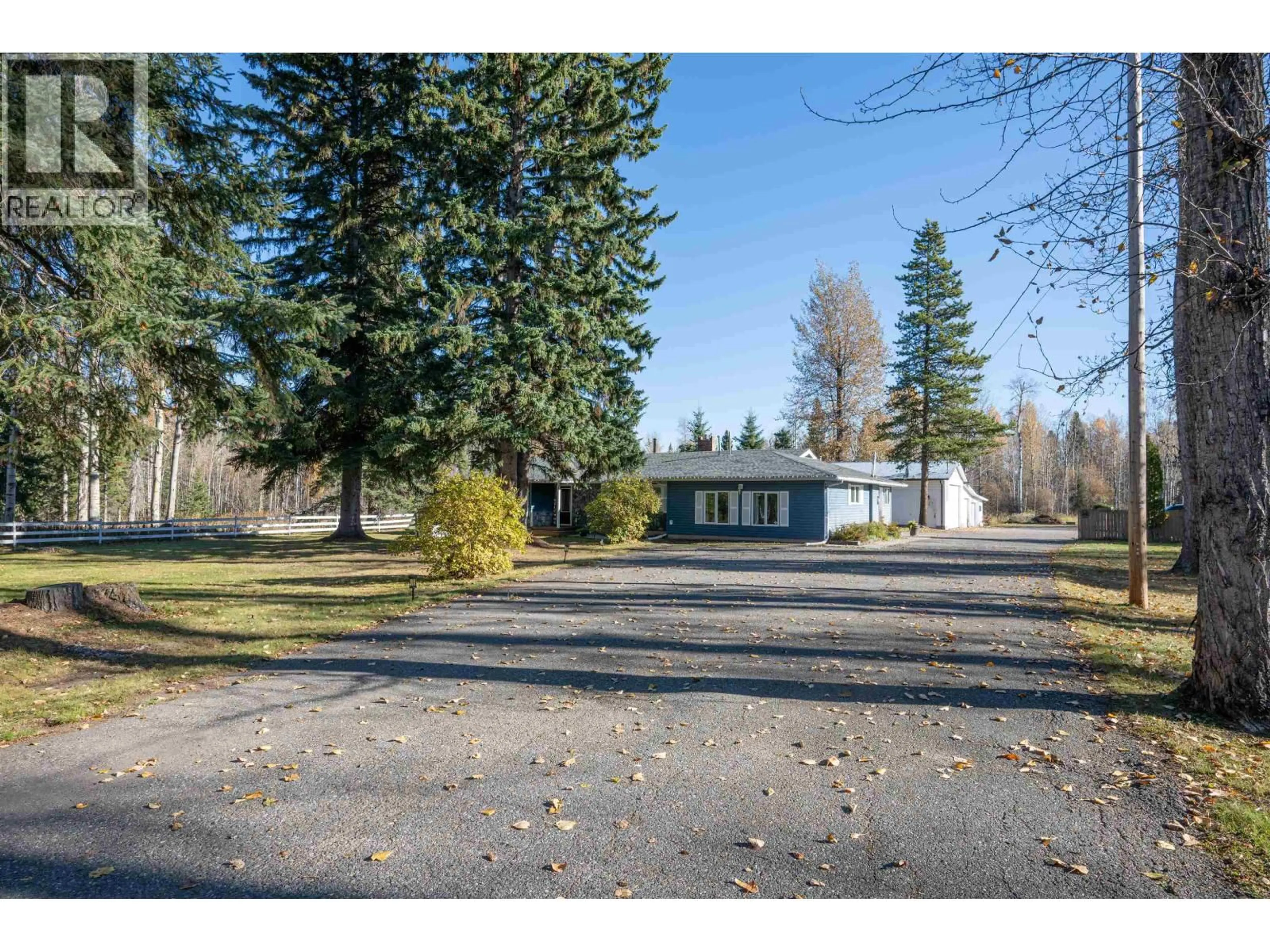 A pic from outside/outdoor area/front of a property/back of a property/a pic from drone, street for 9092 HILLTOP ROAD, Prince George British Columbia V2N6J8