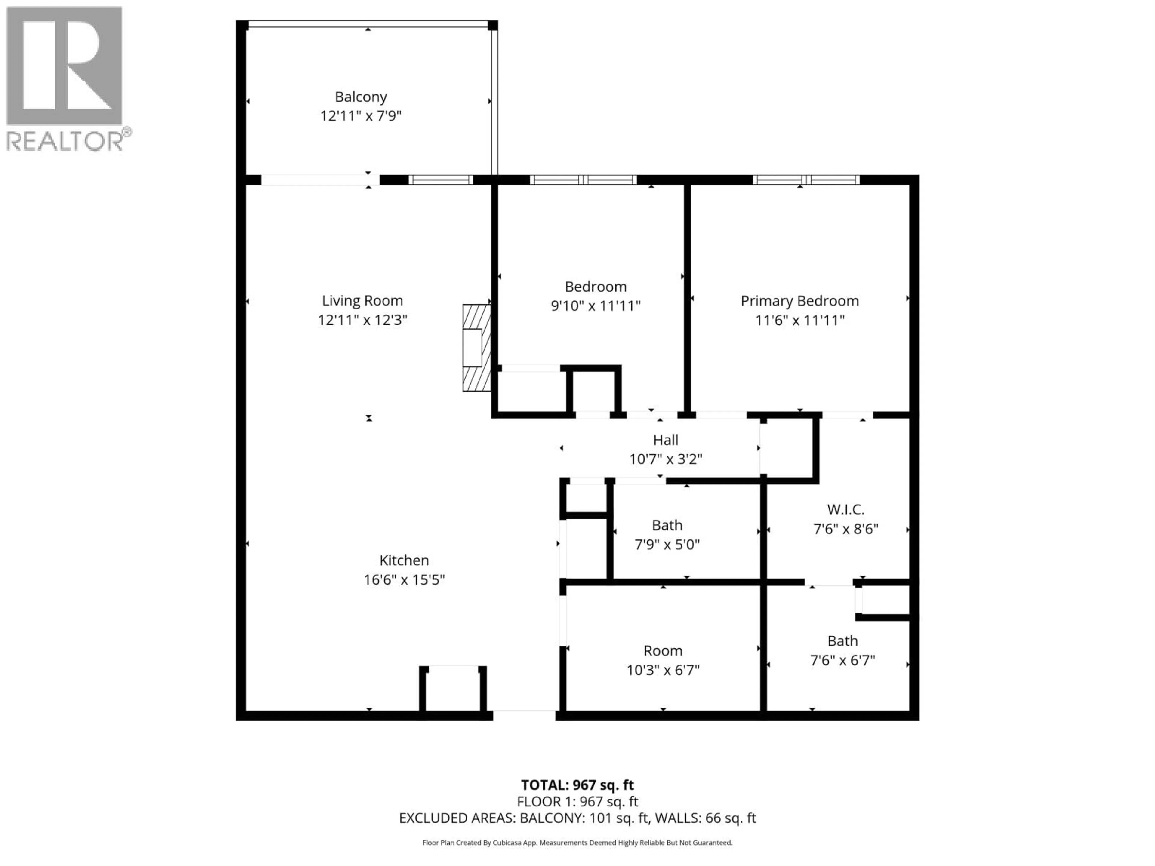 Floor plan for 304 - 4251 GUEST CRESCENT, Prince George British Columbia V2N3G9