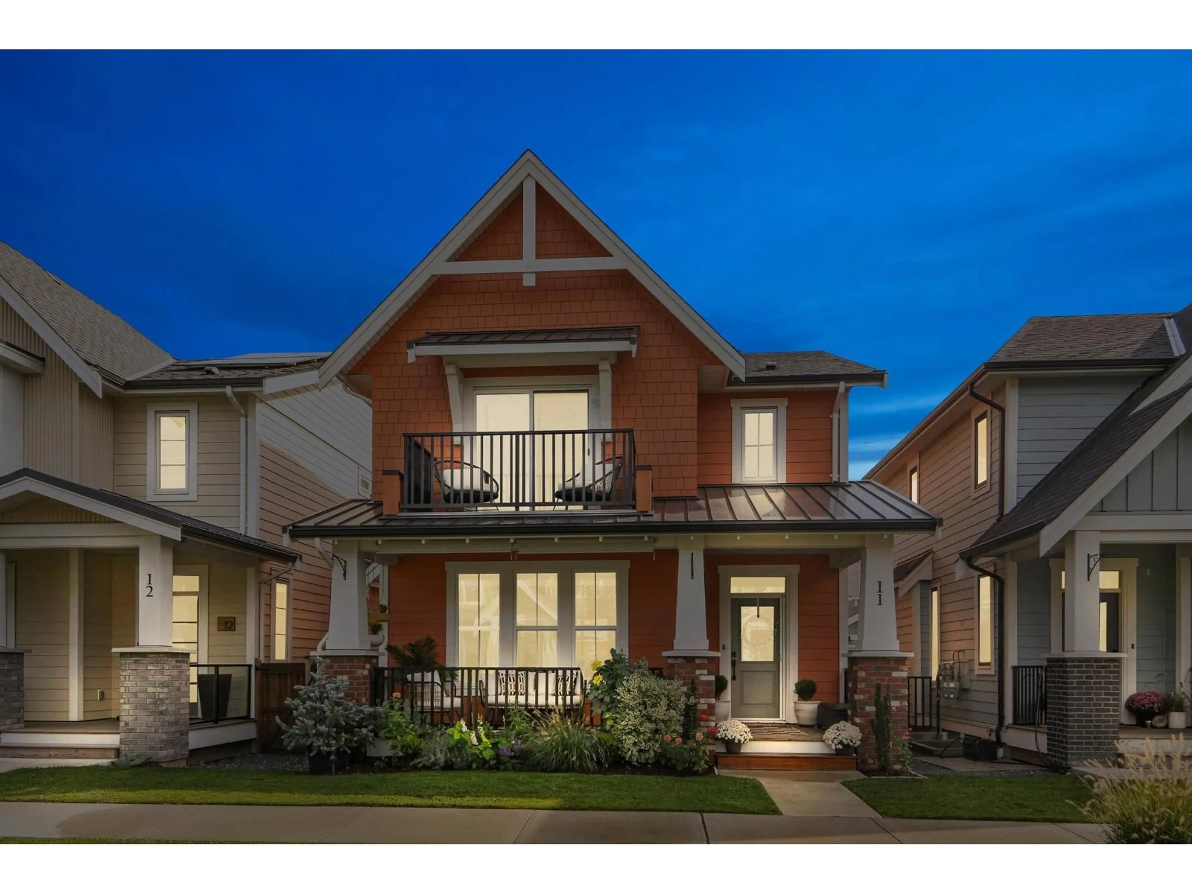 Home with brick exterior material, street for 11 - 46211 PROMONTORY ROAD, Chilliwack British Columbia V2R6E4