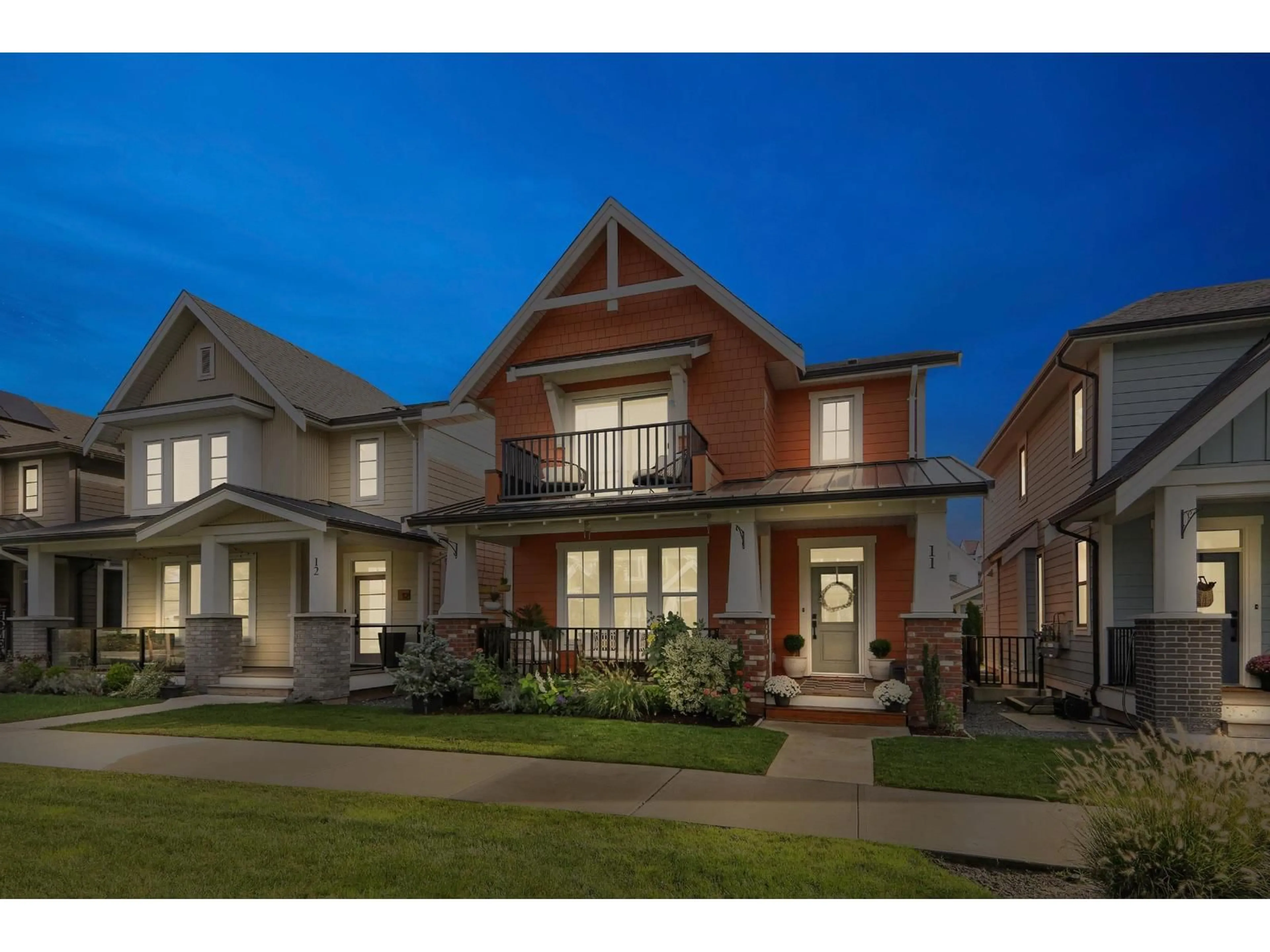 Home with brick exterior material, street for 11 - 46211 PROMONTORY ROAD, Chilliwack British Columbia V2R6E4