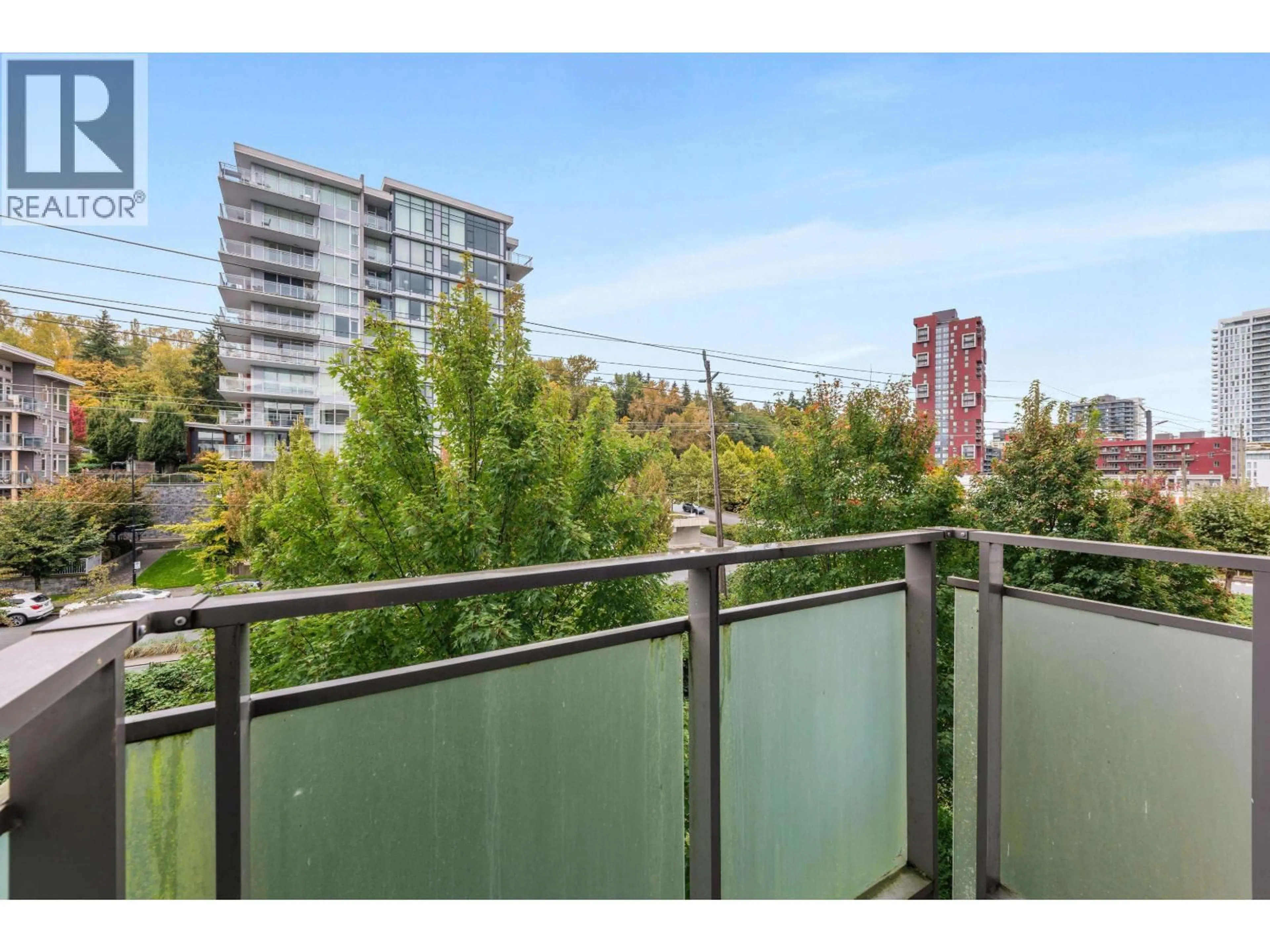 Balcony in the apartment, city buildings view from balcony for 314 - 3289 RIVERWALK AVENUE, Vancouver British Columbia V5S0G2