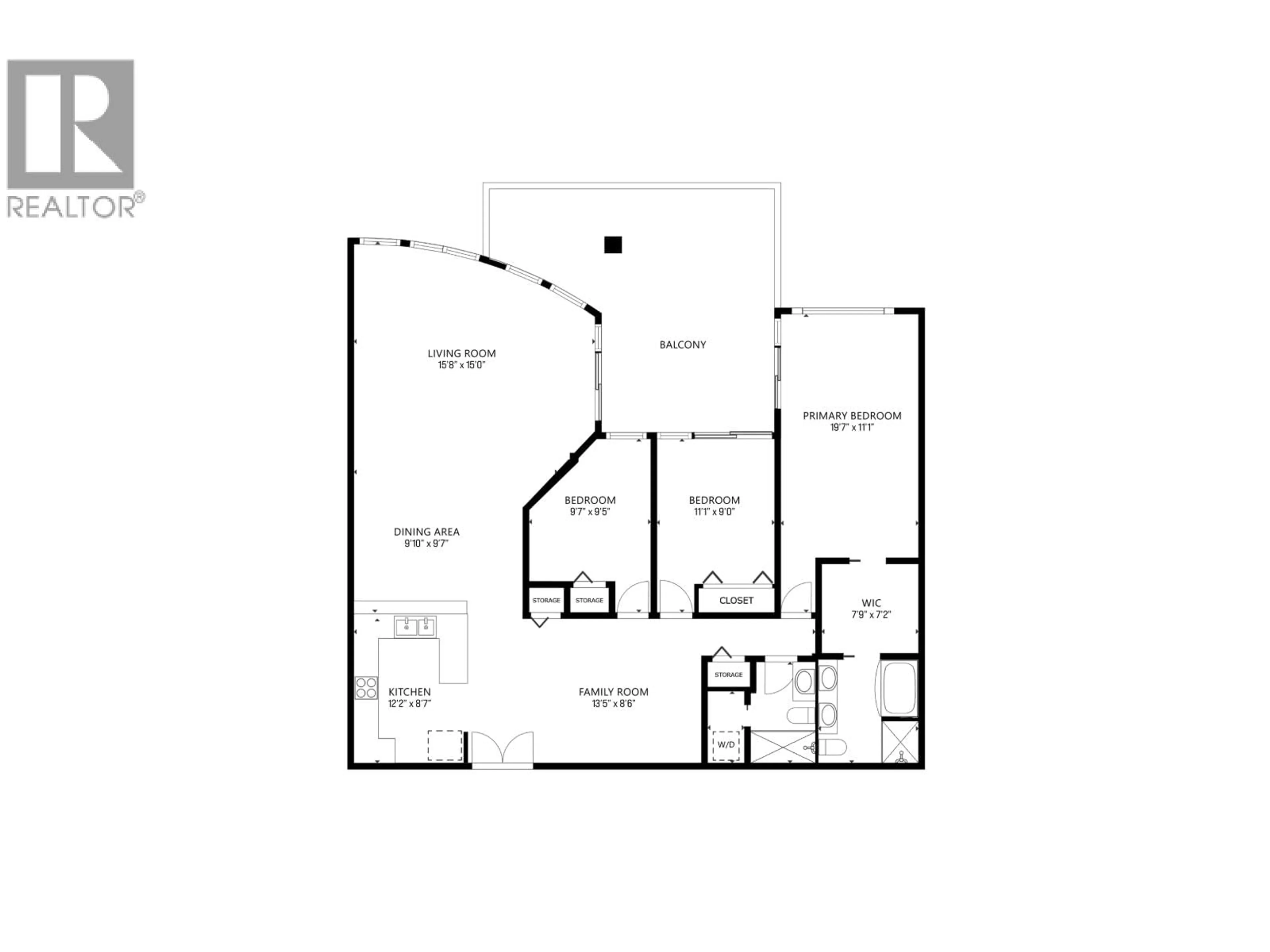 Floor plan for 509 - 560 RAVEN WOODS DRIVE, North Vancouver British Columbia V7G2T3