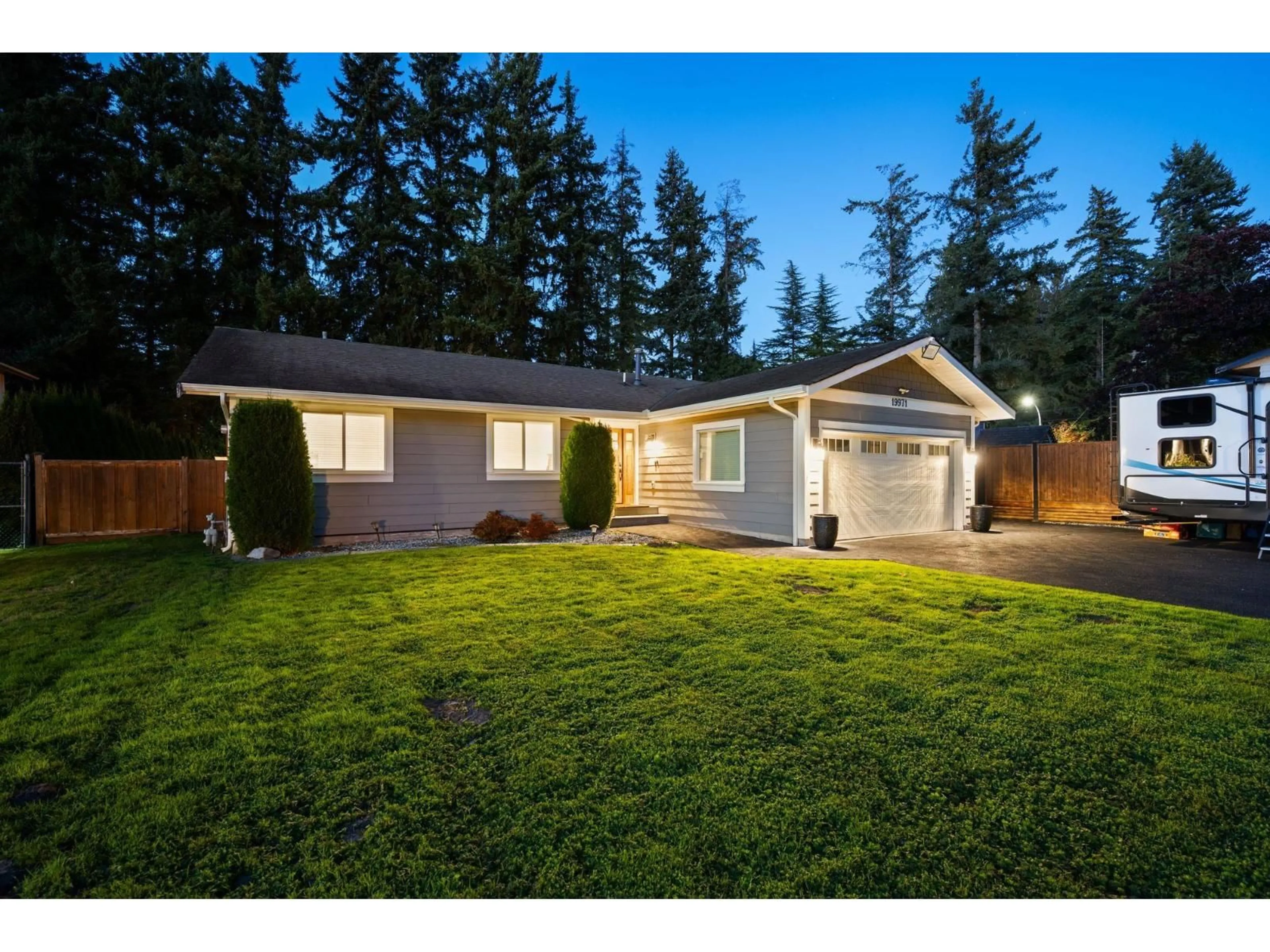 Home with vinyl exterior material, street for 19971 39A, Langley British Columbia V3A7G3