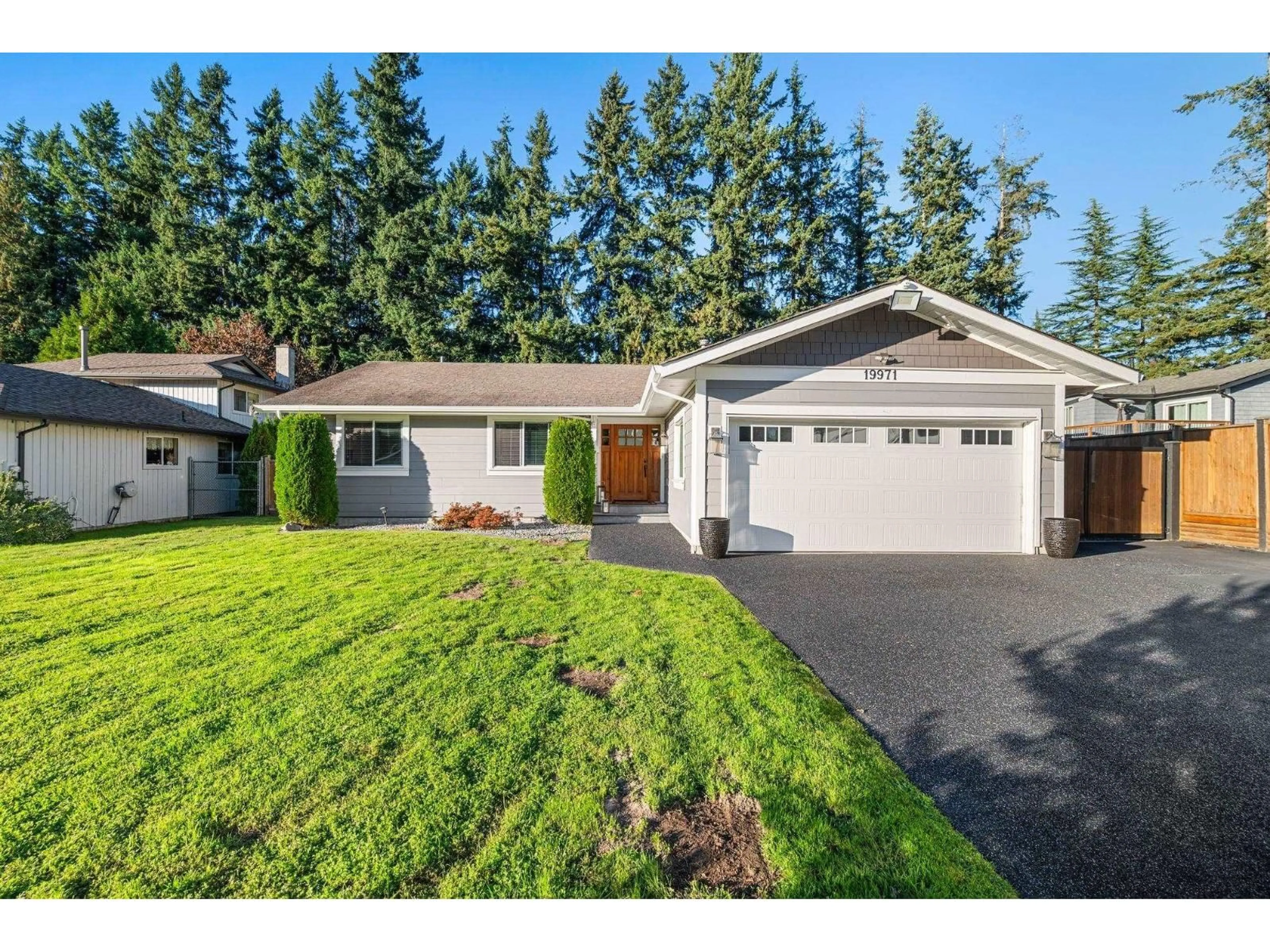 Home with vinyl exterior material, street for 19971 39A, Langley British Columbia V3A7G3