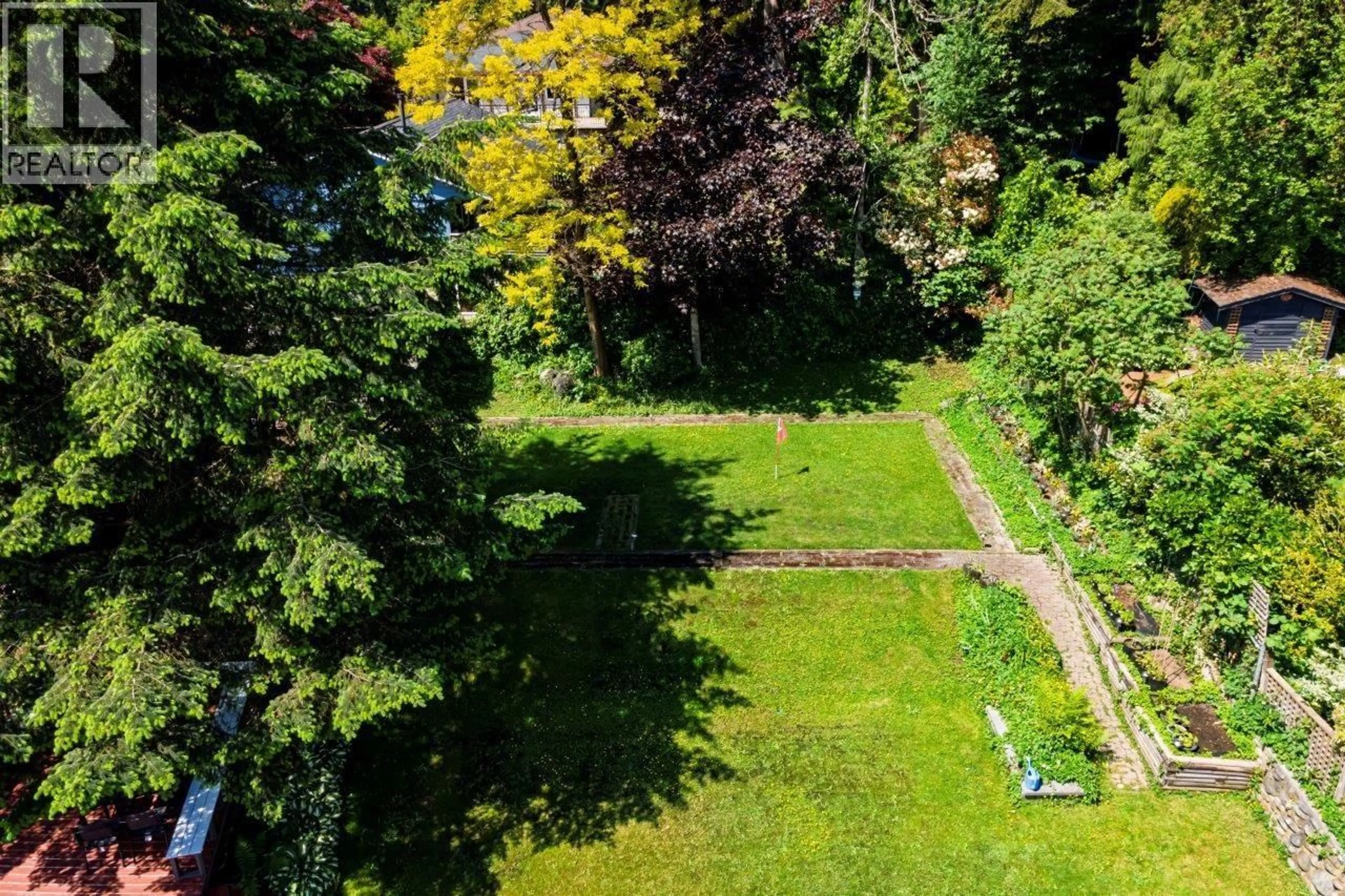 A pic from outside/outdoor area/front of a property/back of a property/a pic from drone, forest/trees view for 1427 APPIN ROAD, North Vancouver British Columbia V7J2T4