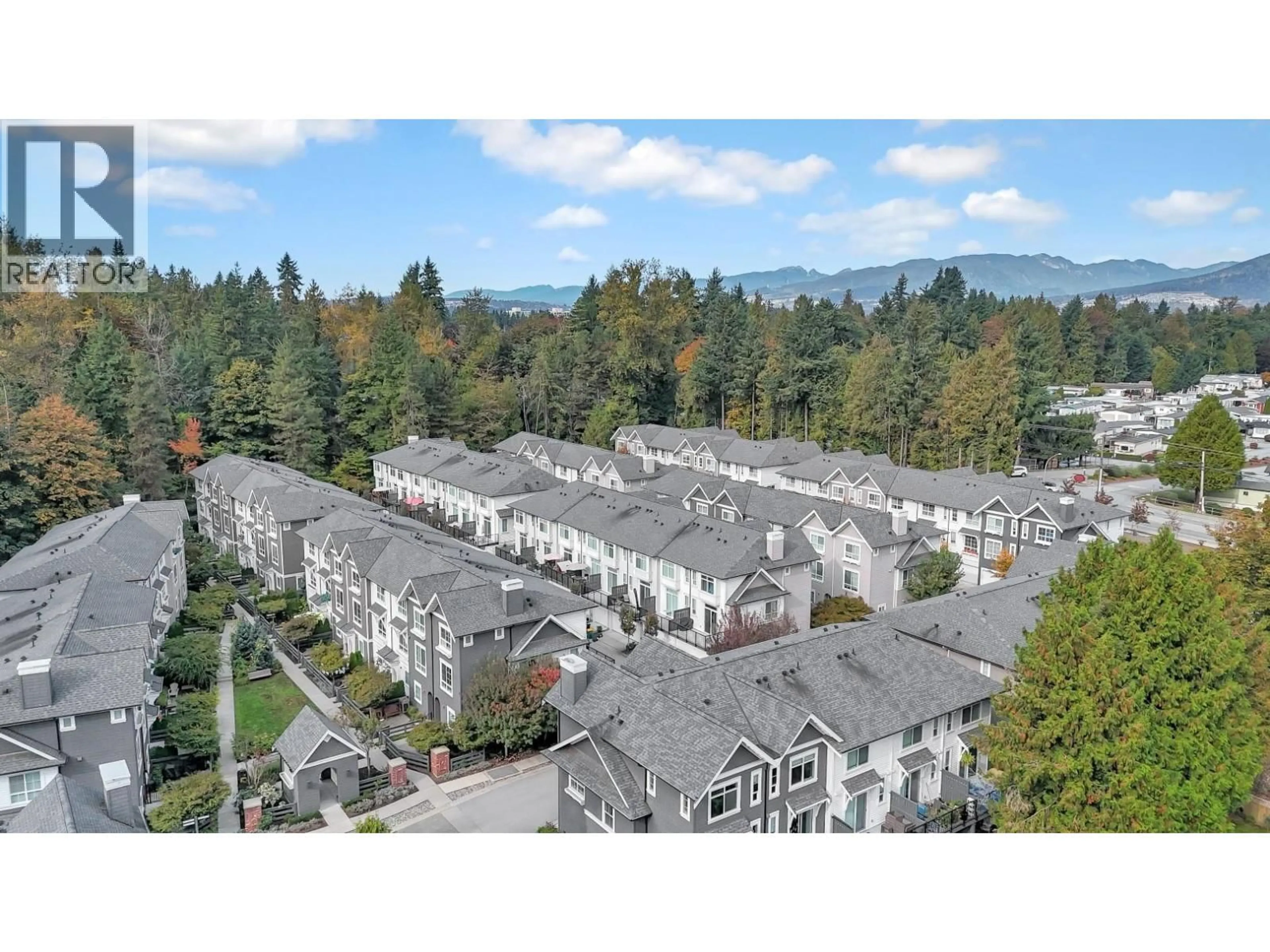 A pic from outside/outdoor area/front of a property/back of a property/a pic from drone, mountain view for 74 - 19696 HAMMOND ROAD, Pitt Meadows British Columbia V3Y0G7