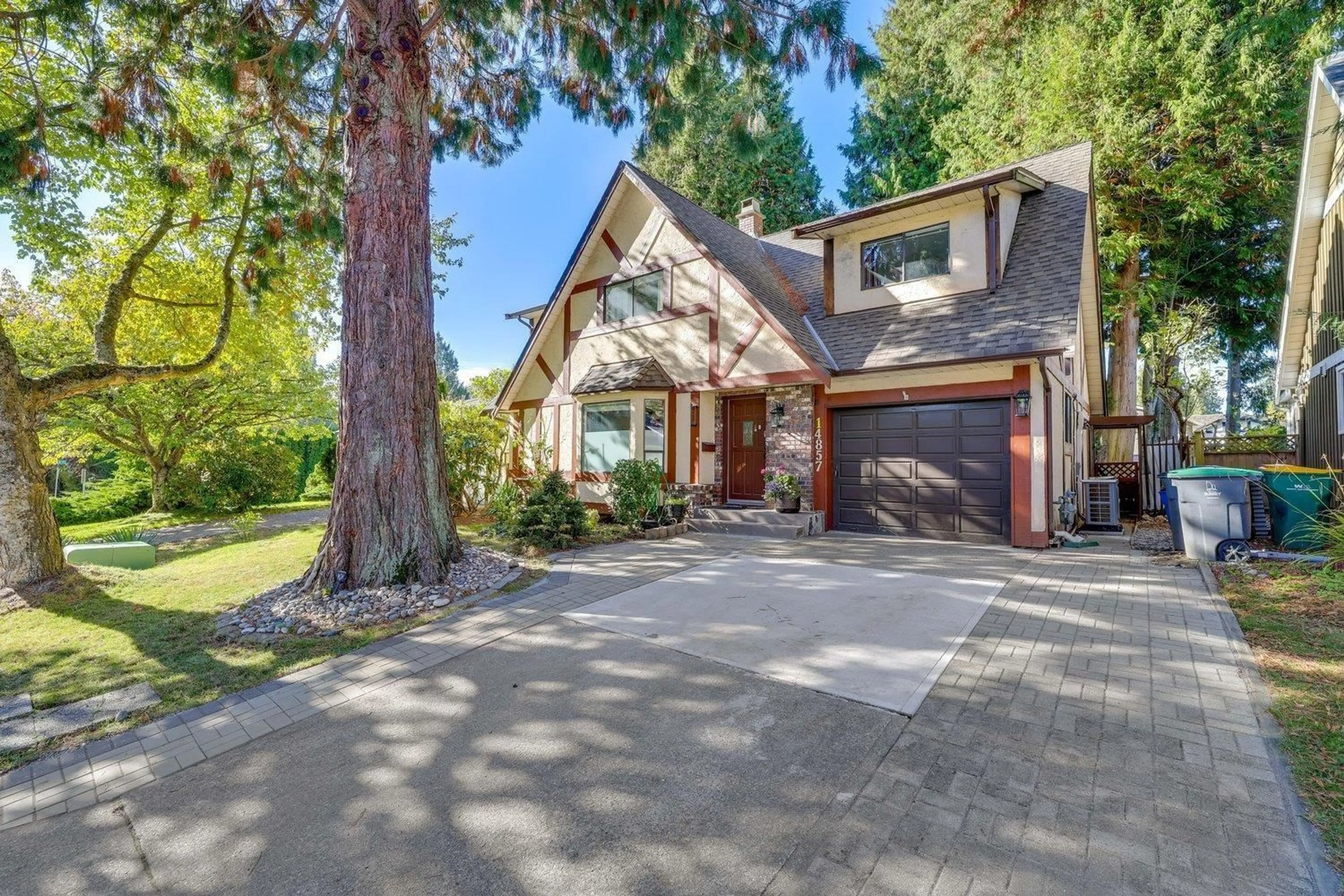 Home with brick exterior material, street for 14857 17, Surrey British Columbia V4A6G4