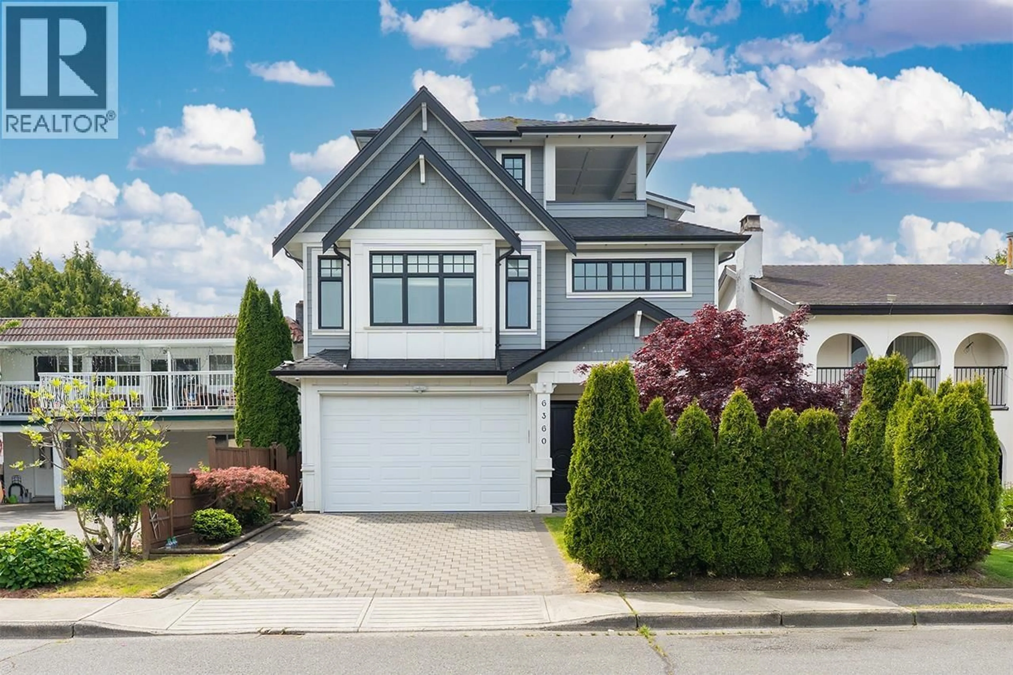 Home with vinyl exterior material, street for 6360 STEELE COURT, Richmond British Columbia V7E4G7