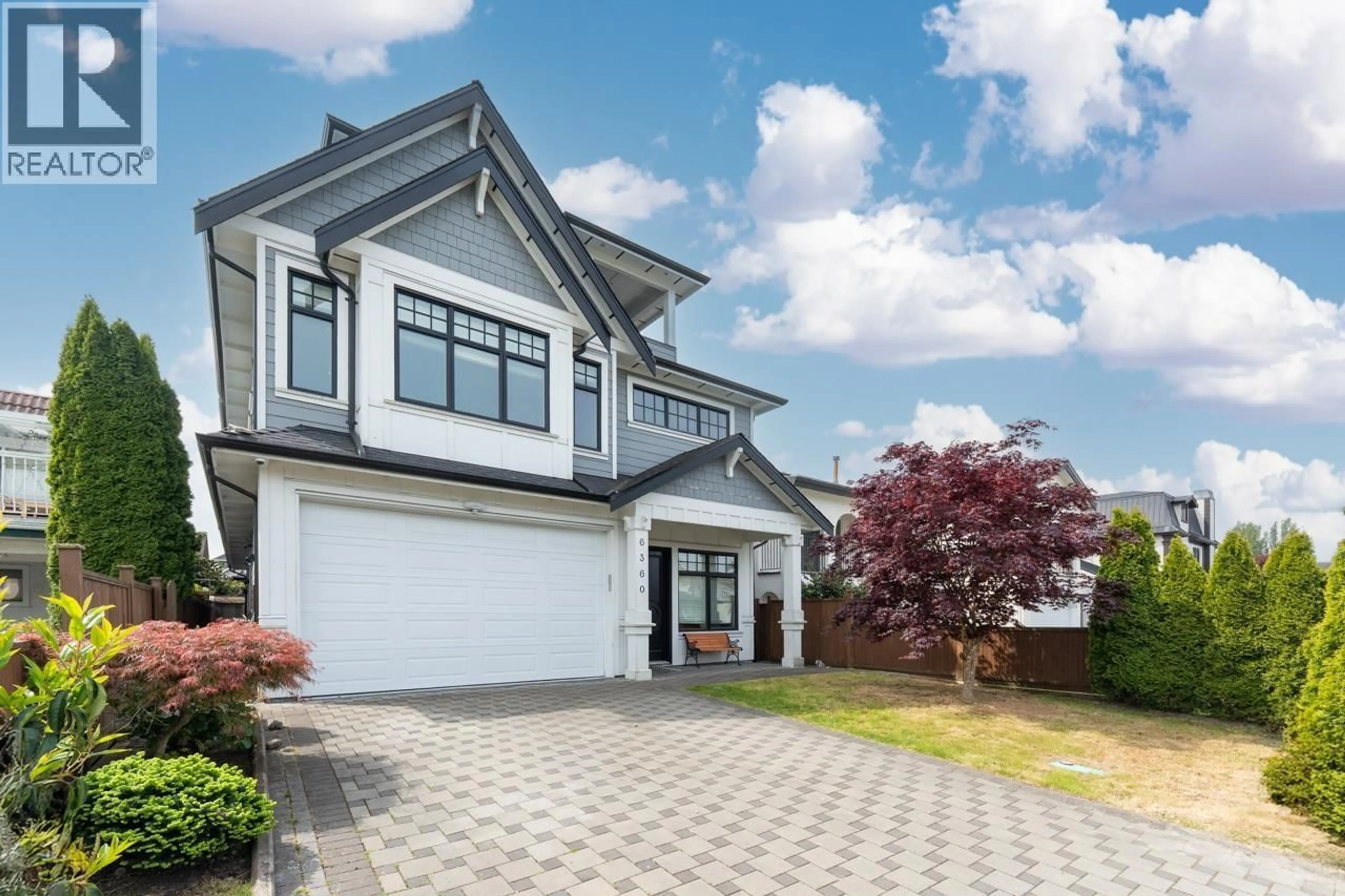 Home with vinyl exterior material, street for 6360 STEELE COURT, Richmond British Columbia V7E4G7